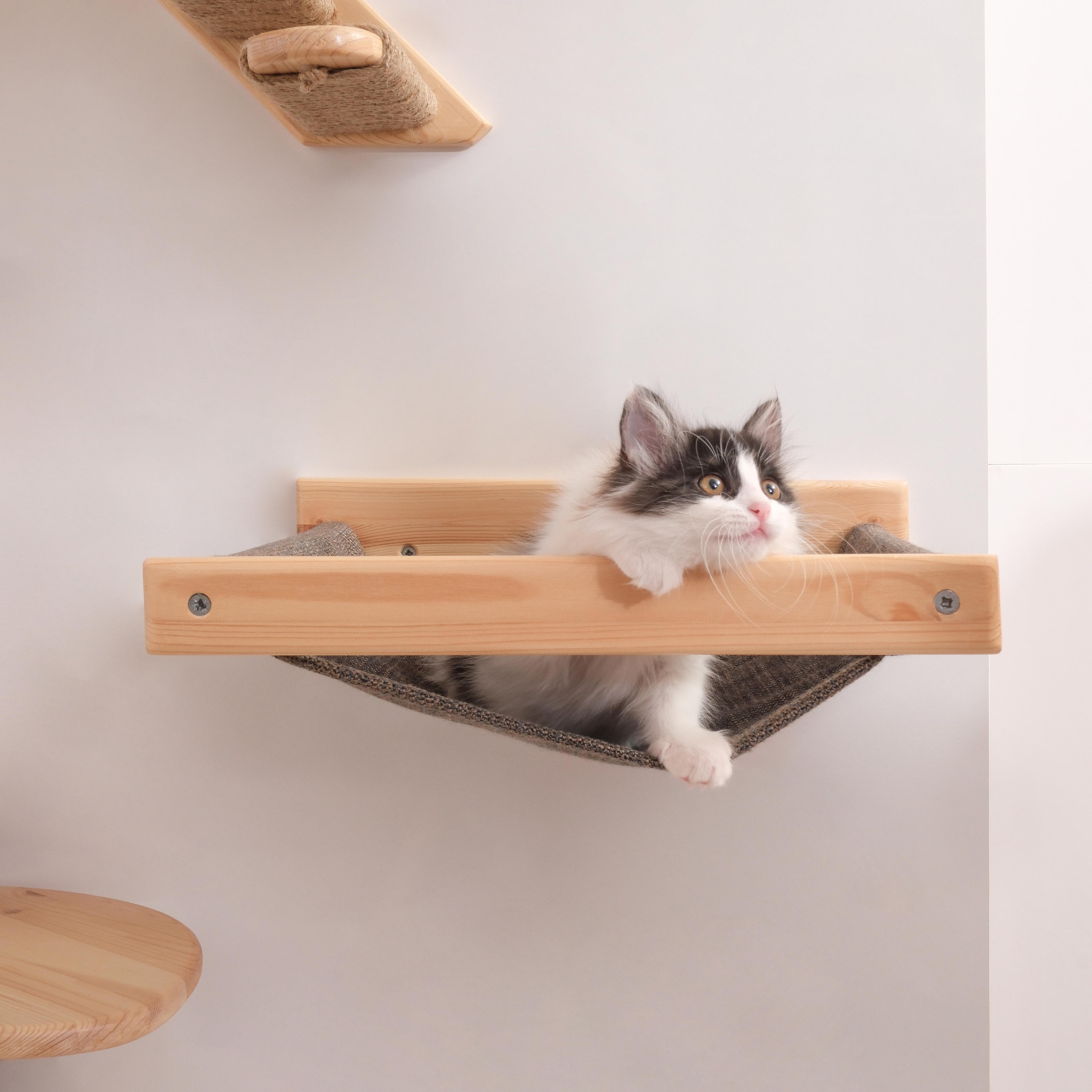 KEDİPARKUR KÖŞE TAKIMI - Duvara Monte Kedi Oyun Alanı 