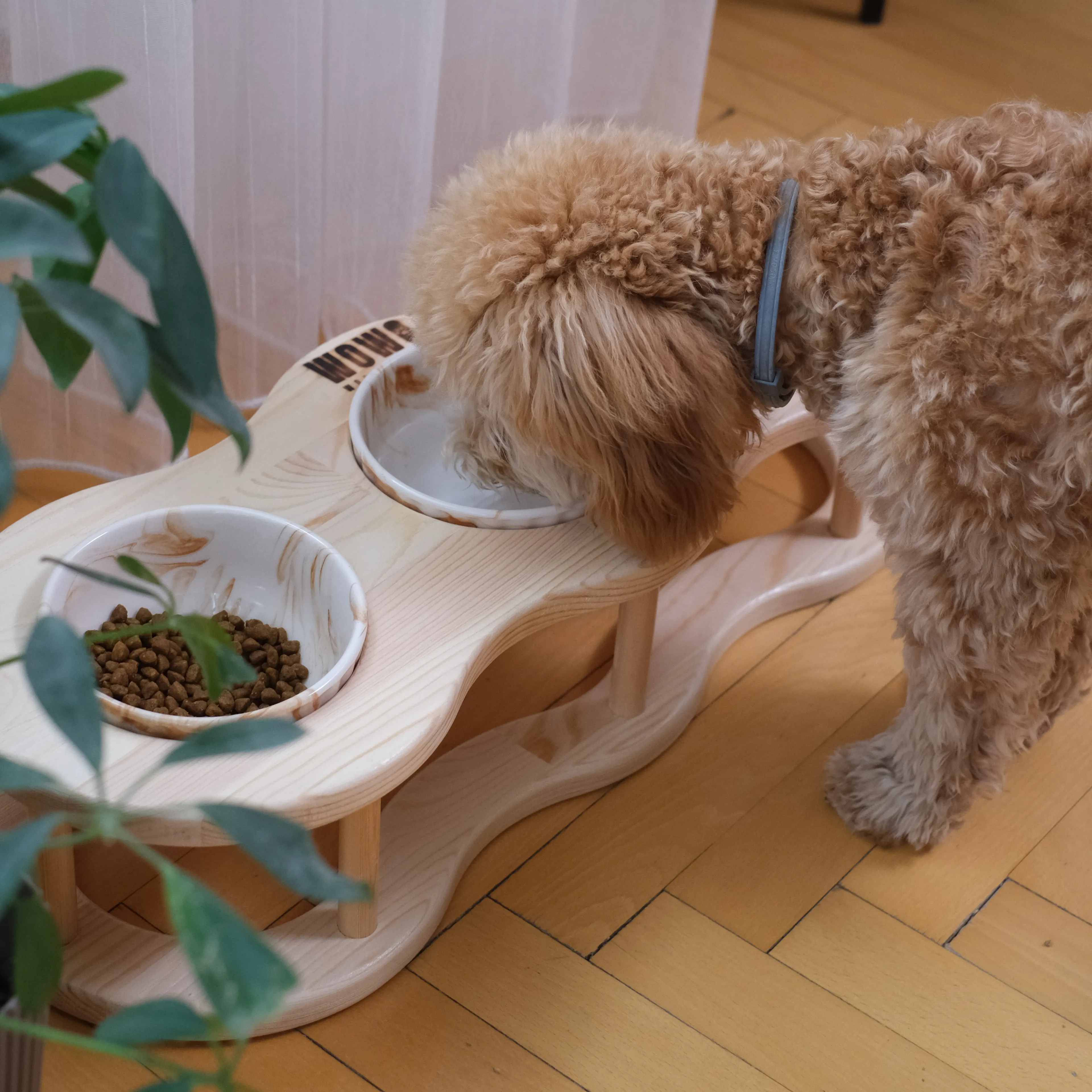 VERDANT | Üçlü Oval Tasarım Mama Kabı
