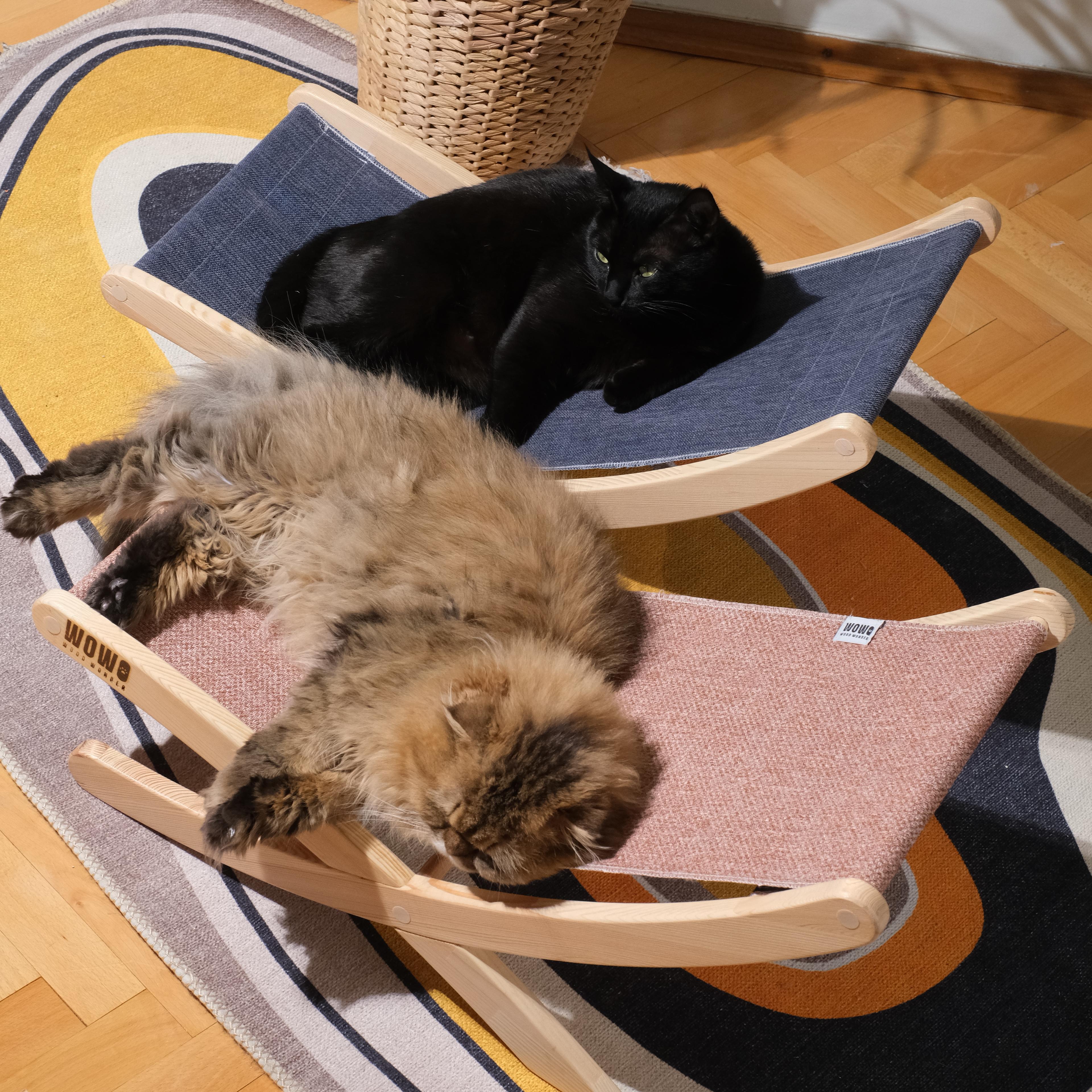 LAYA - Kedi ve Küçük Irk Köpekler için Özel Tasarım Şezlong