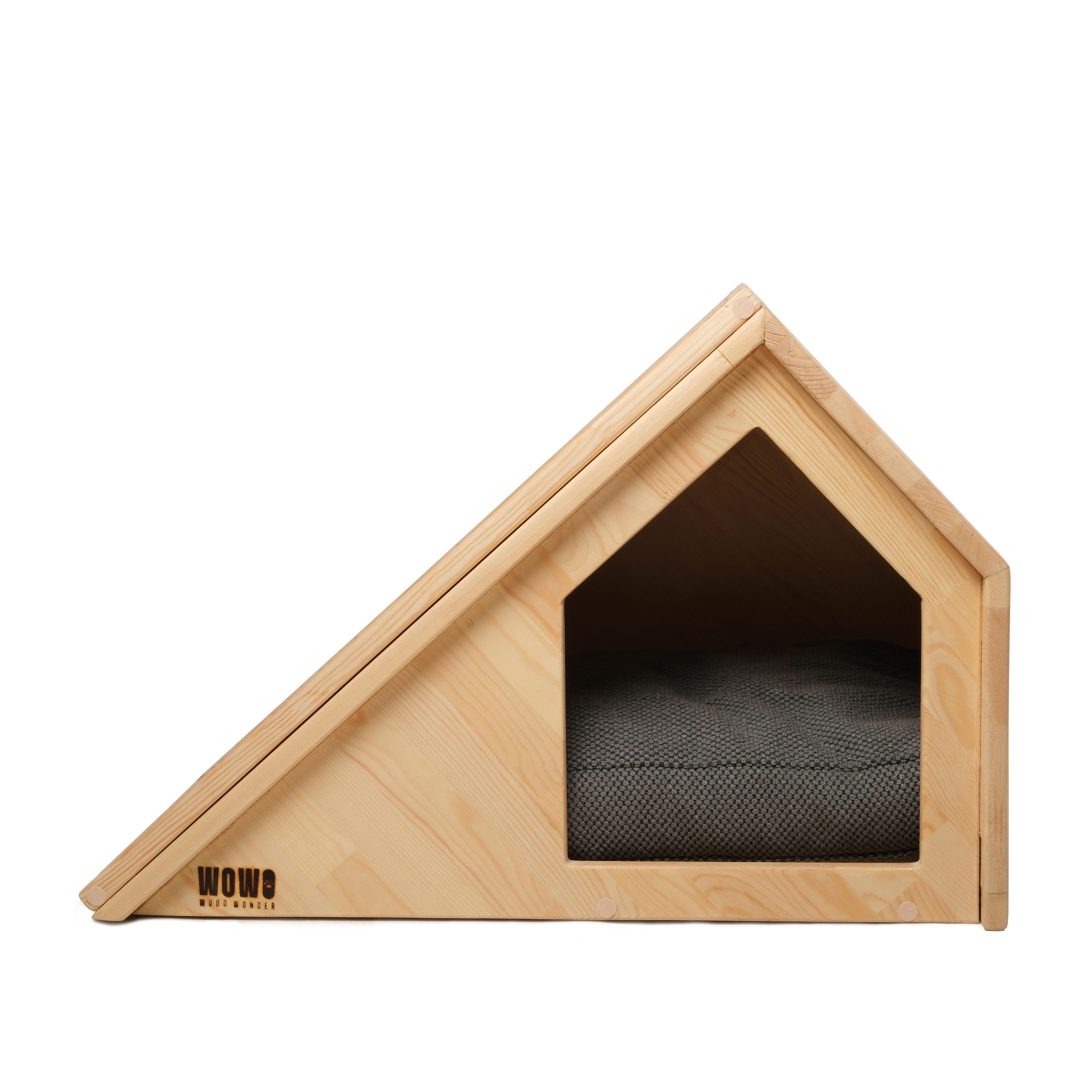 TORA - Tırmalamalı Tasarım Ahşap Kedi Evi