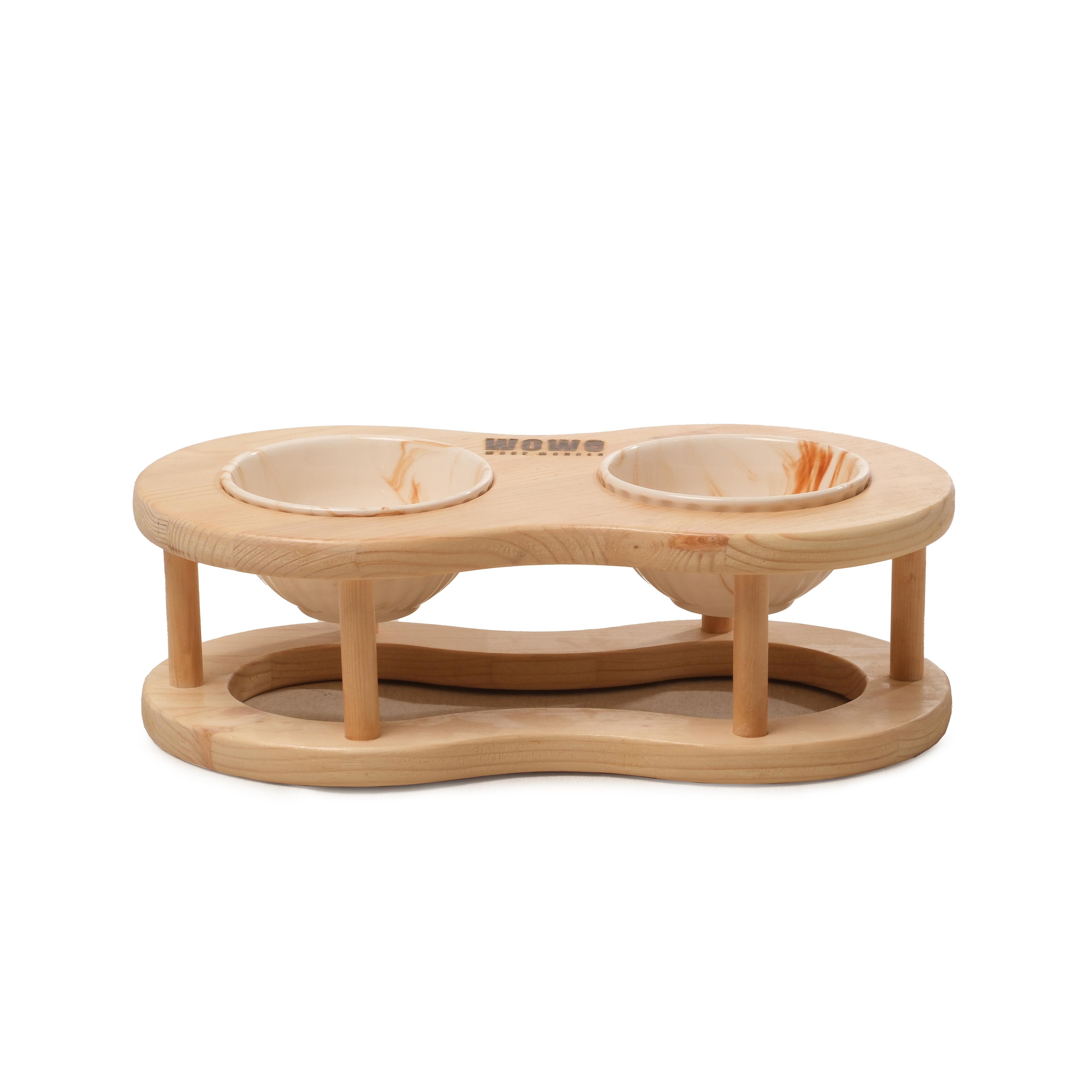 DUO - İkili Oval Tasarım Mama Kabı
