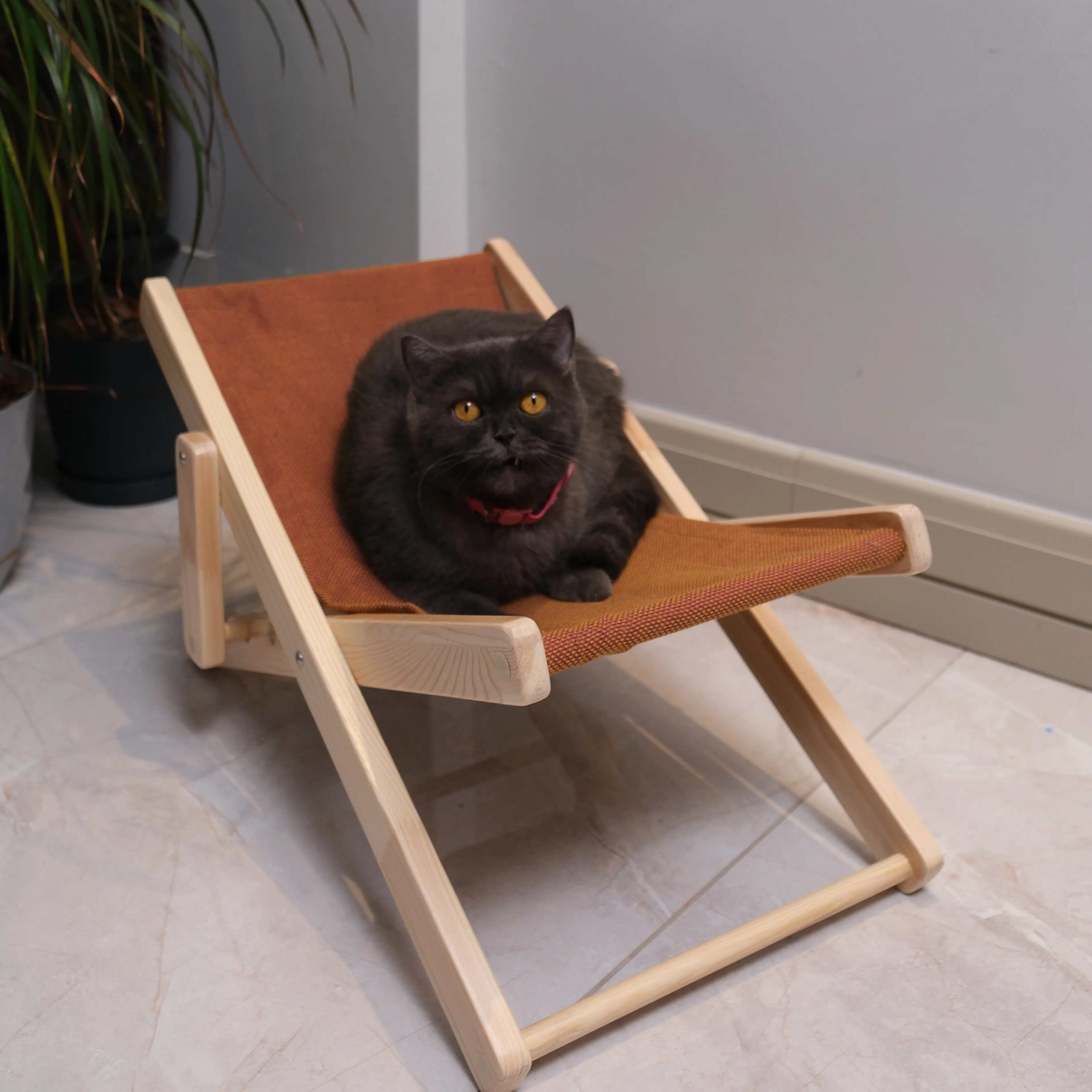 MIYA | Ayarlanabilir Kedi Şezlongu