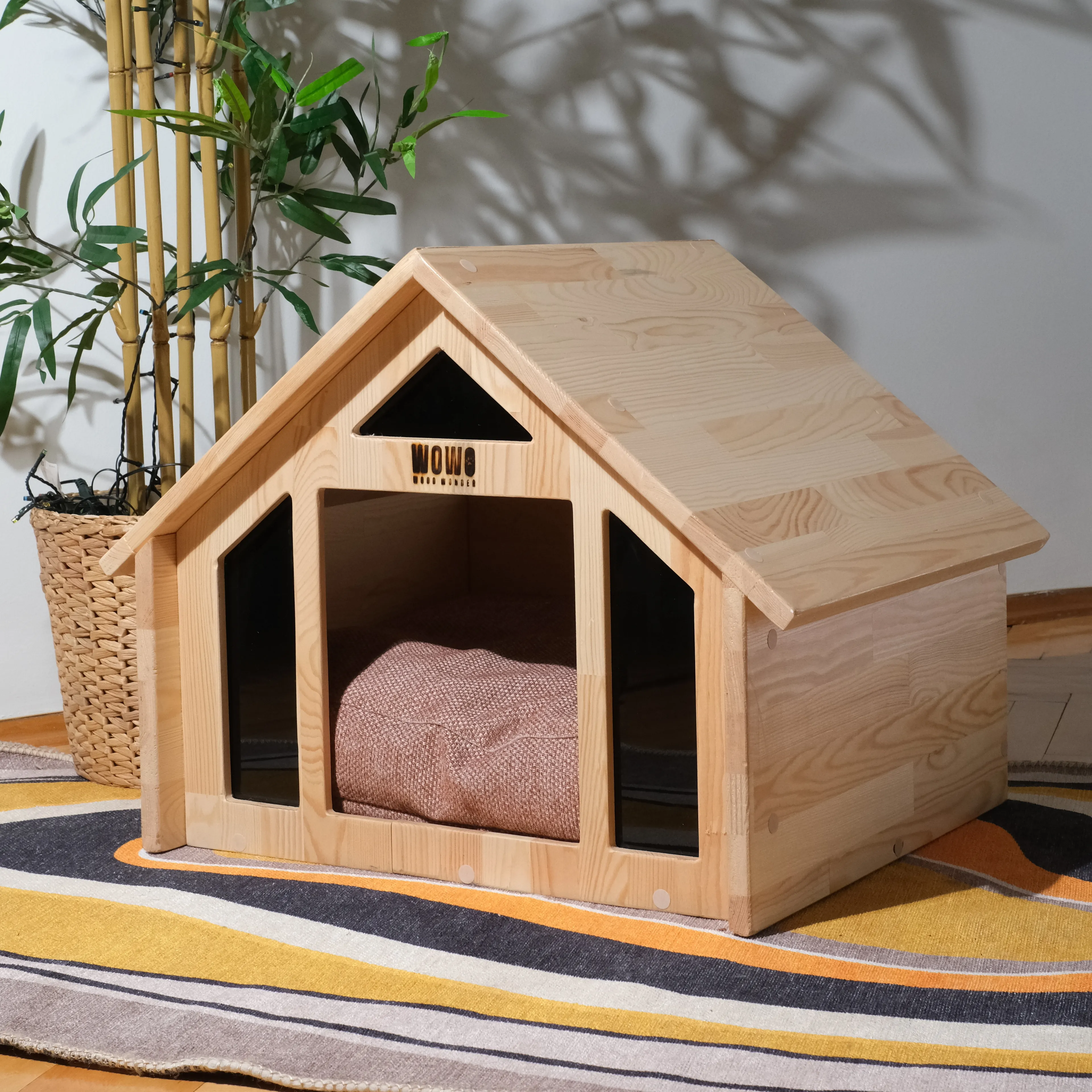 NIVA HOUSE | Kedi ve Küçük Irklar için Özel Tasarım Bungalov Ev