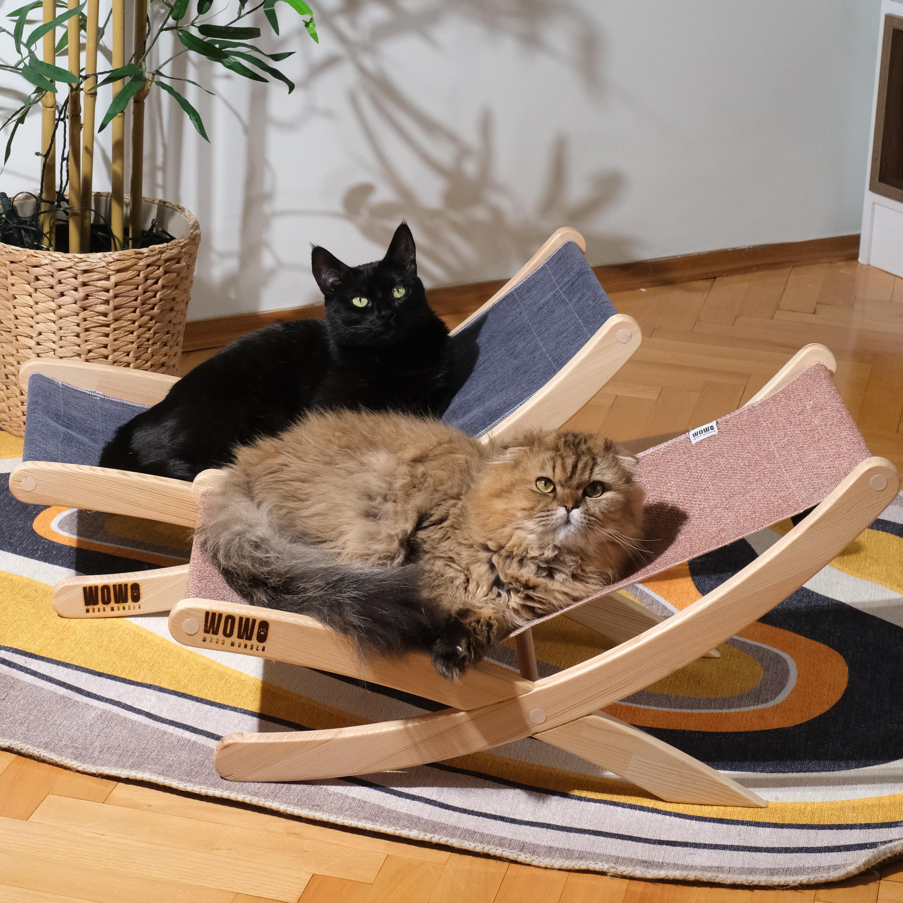 LAYA - Kedi ve Küçük Irk Köpekler için Özel Tasarım Şezlong