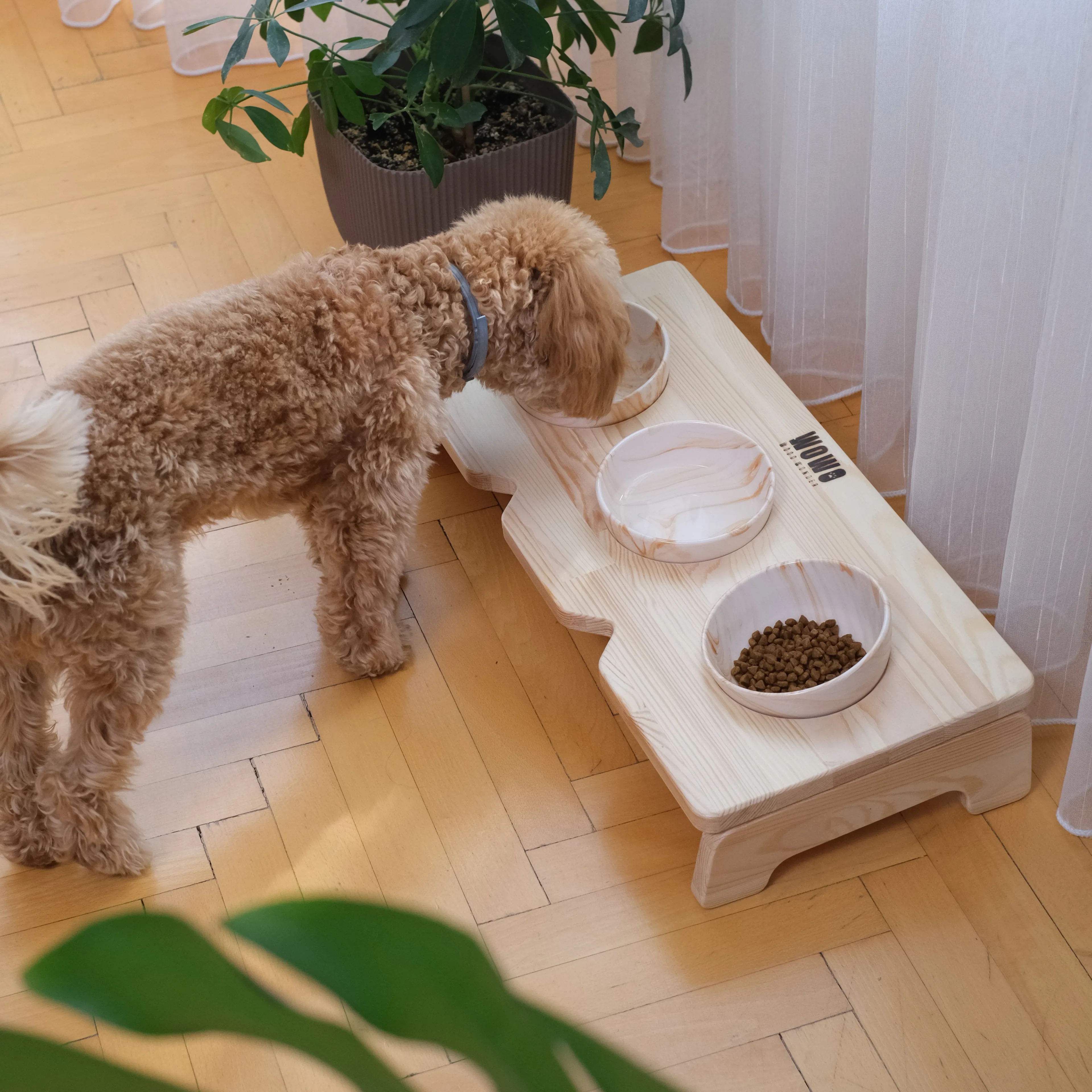 3'lü Kare Mama Kabı Seti – Tekli + İkili + Üçlü 