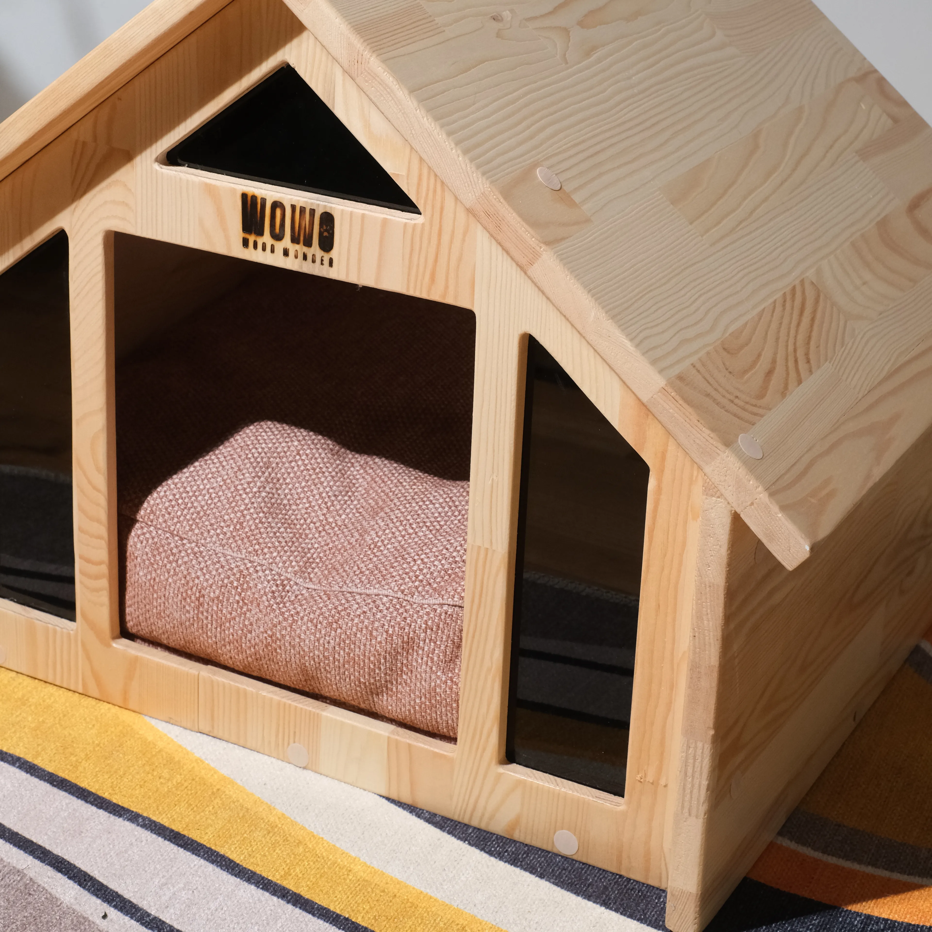 NIVA HOUSE | Kedi ve Küçük Irklar için Özel Tasarım Bungalov Ev