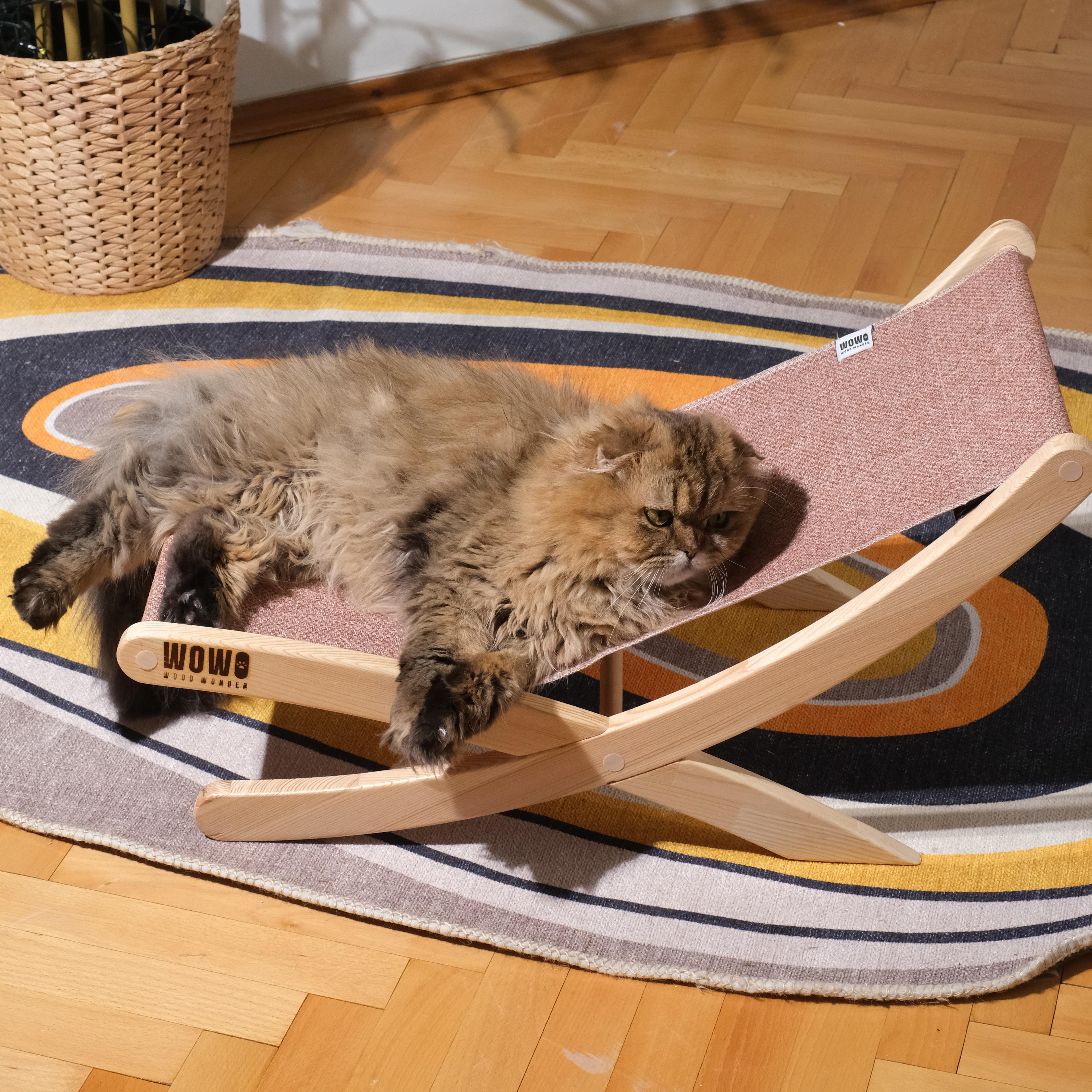 LAYA - Kedi ve Küçük Irk Köpekler için Özel Tasarım Şezlong
