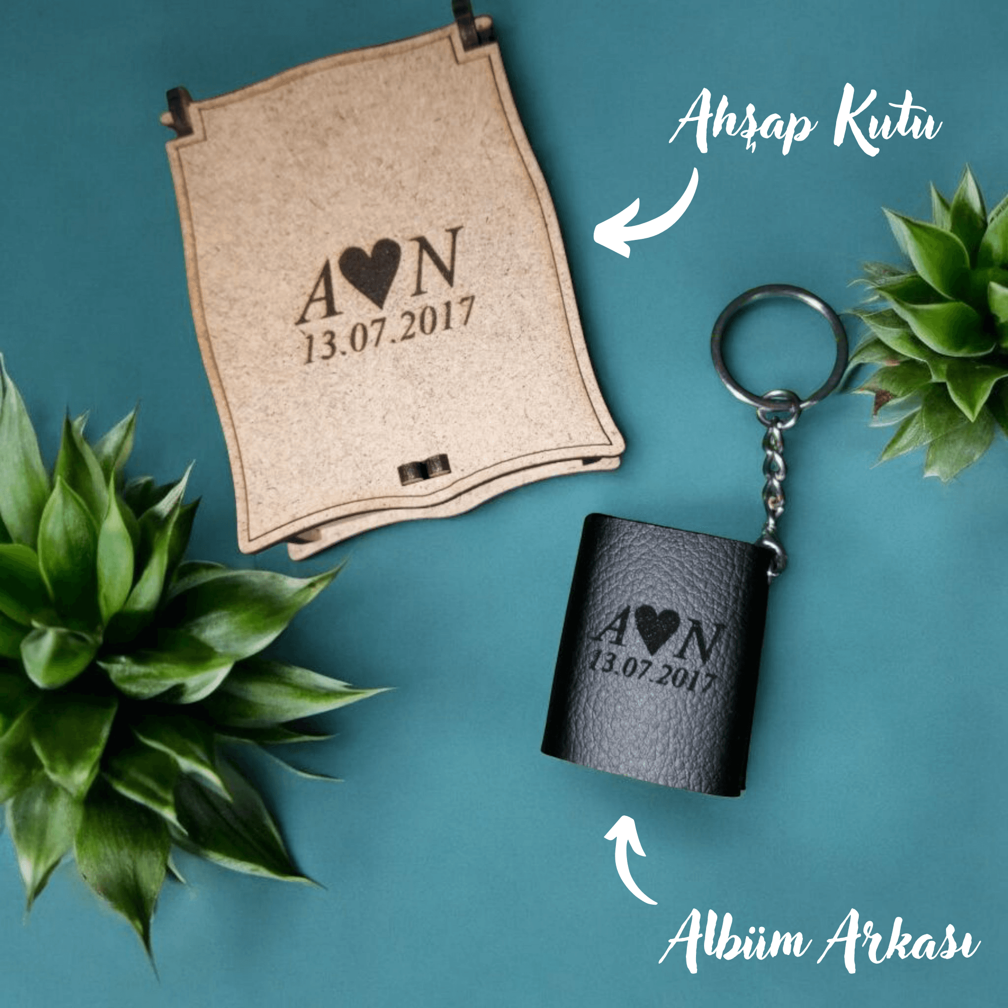 1 Adet | Kişiye Özel Anahtarlık Fotoğraf Albümü | Anılarınızı Her An Yanınızda Taşıyın! 📸