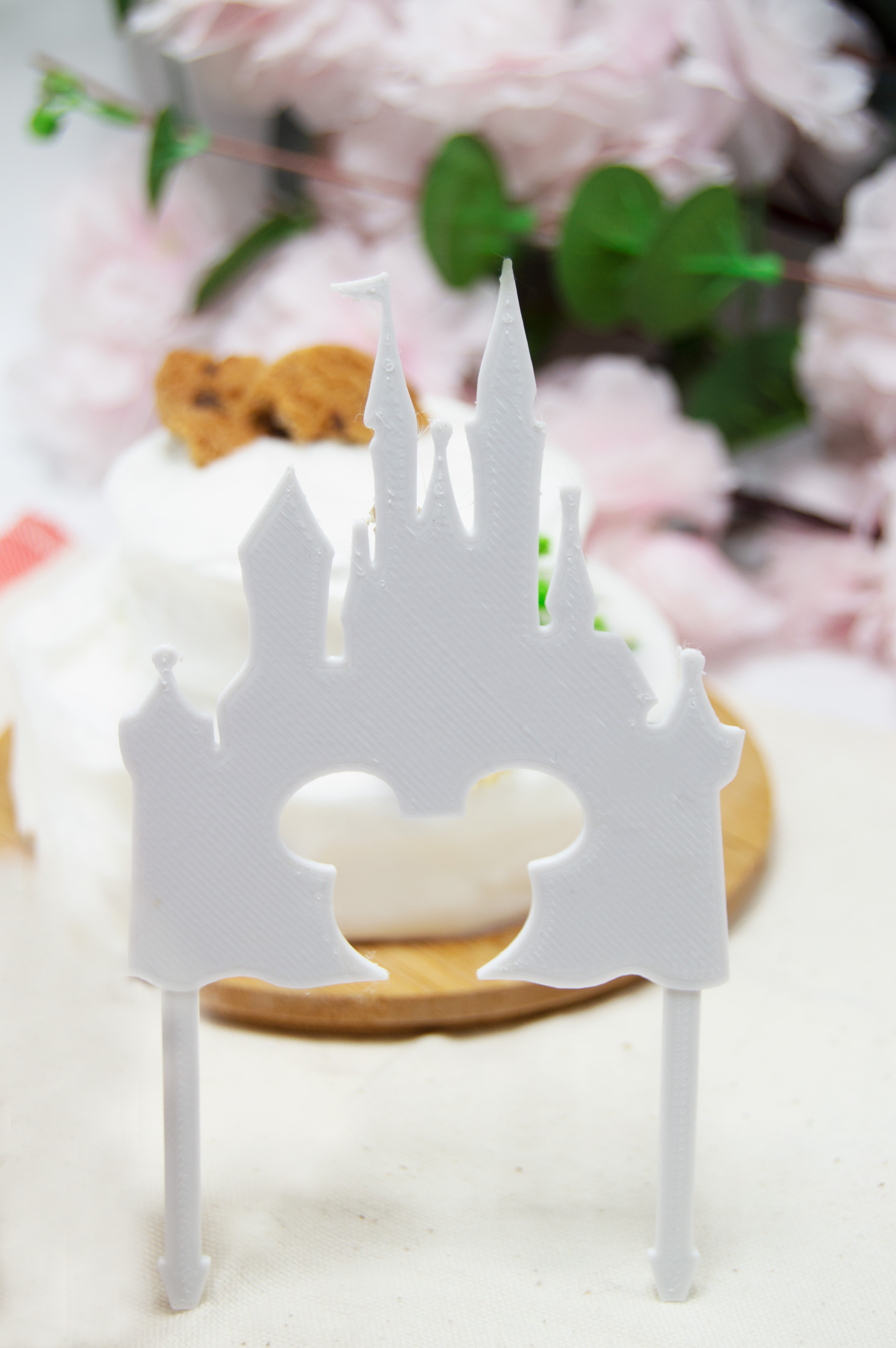 Mickey Mouse Doğum Günü Parti Pasta Üzeri/Üstü Pasta Süsü Çubuğu