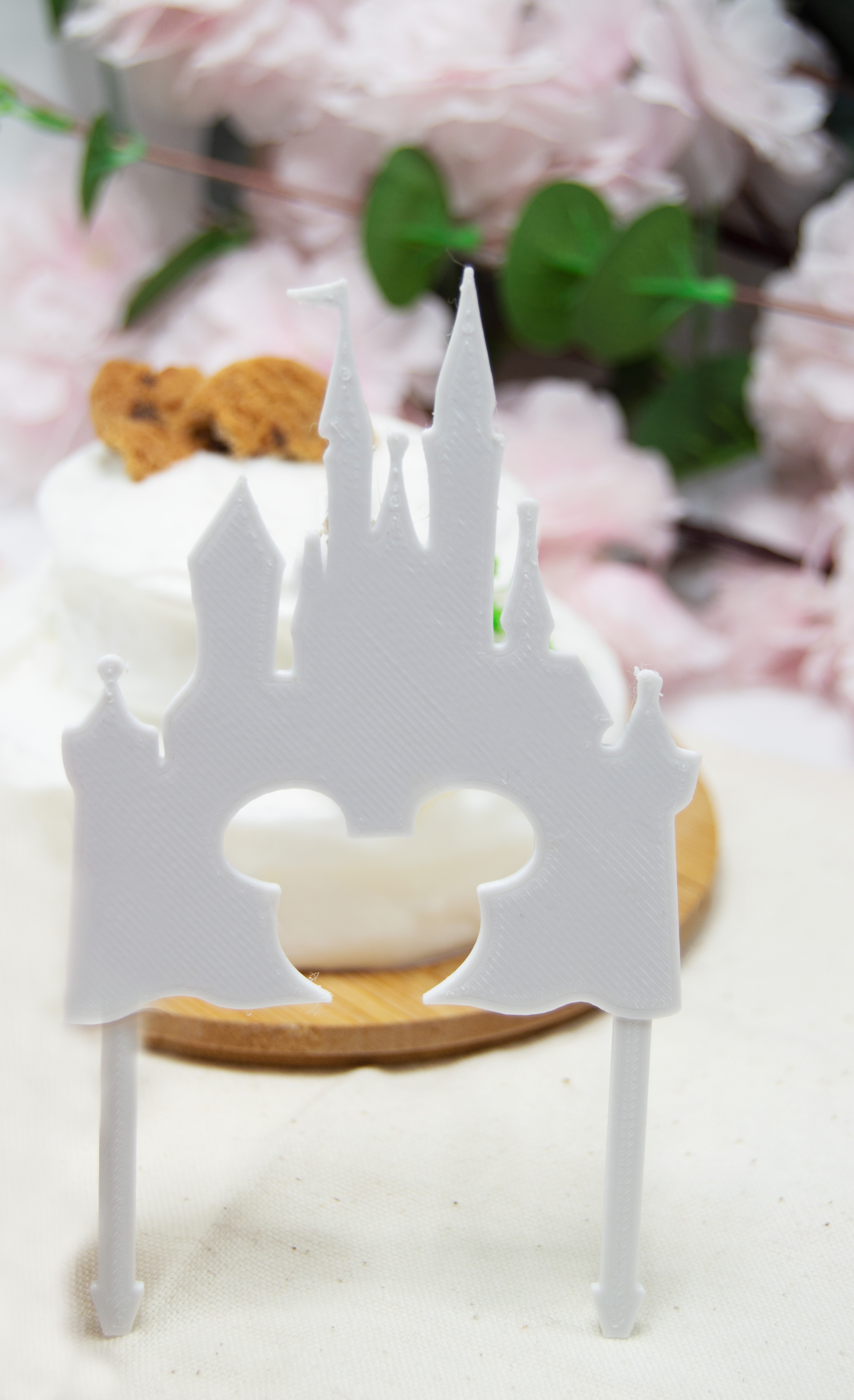 Mickey Mouse Doğum Günü Parti Pasta Üzeri/Üstü Pasta Süsü Çubuğu