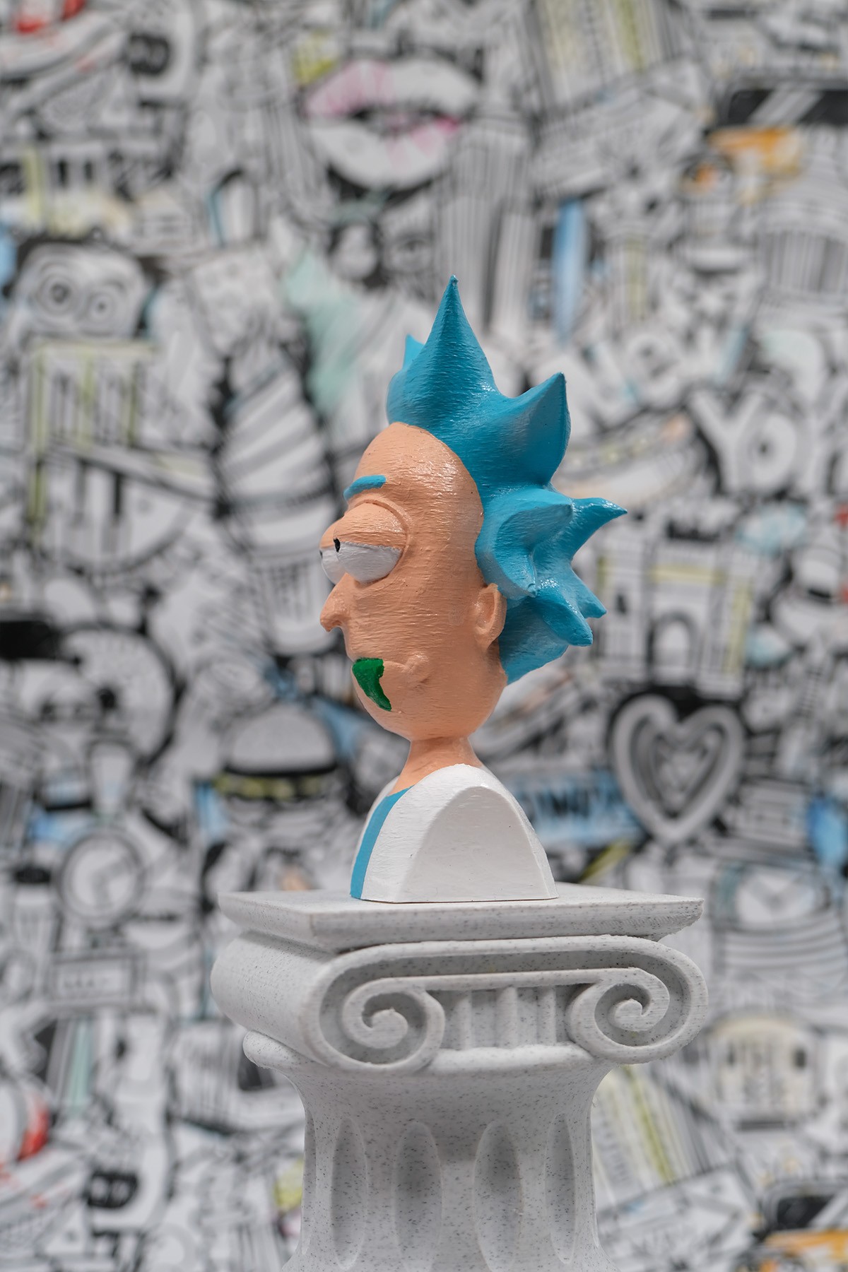 Rick and Morty - Rick Figür