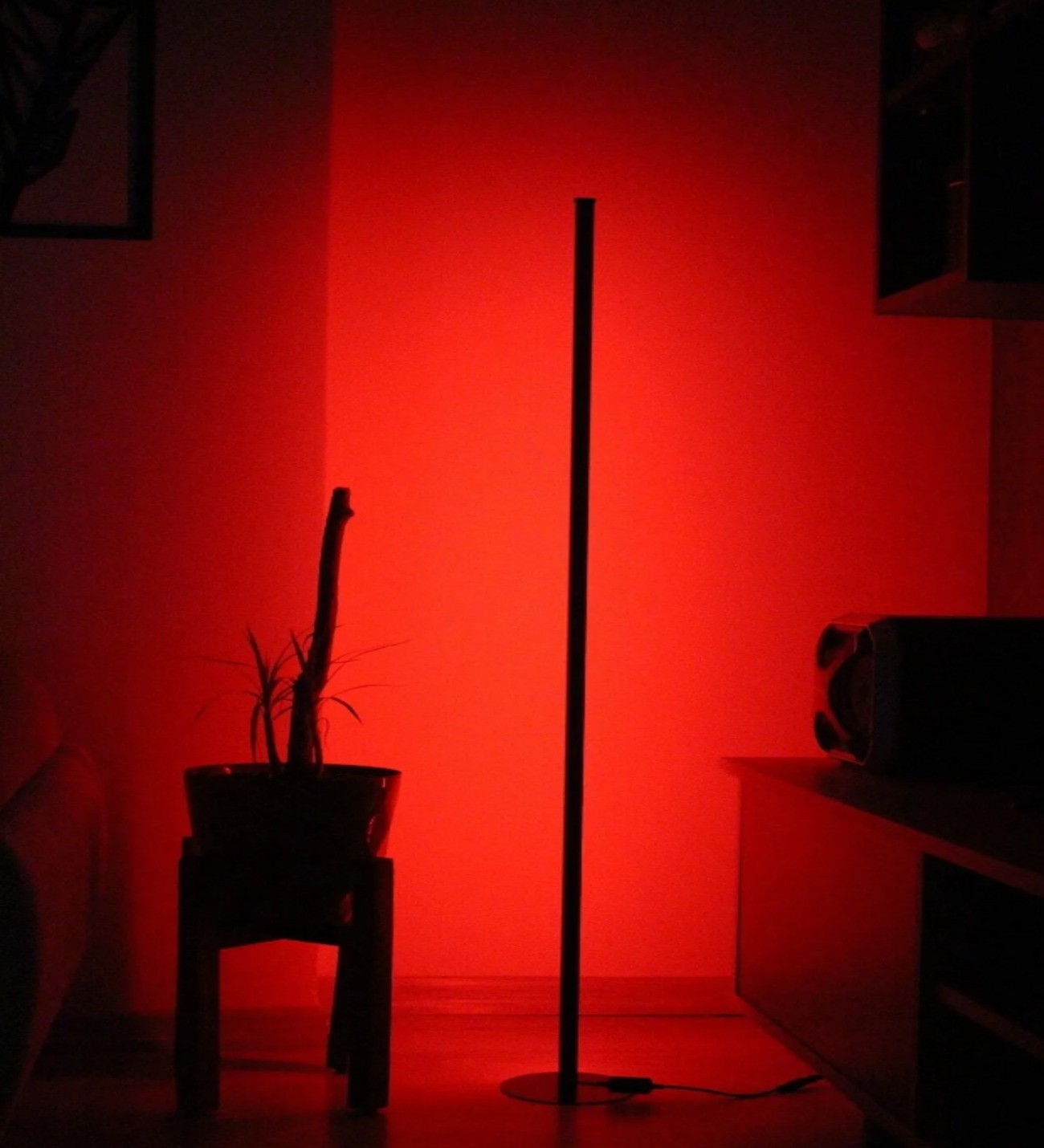 Hediyelik Eşya Dekoratif Gece Lambası Led Lamba Köşe Lambader Right RGB 256 Renk Lamba
