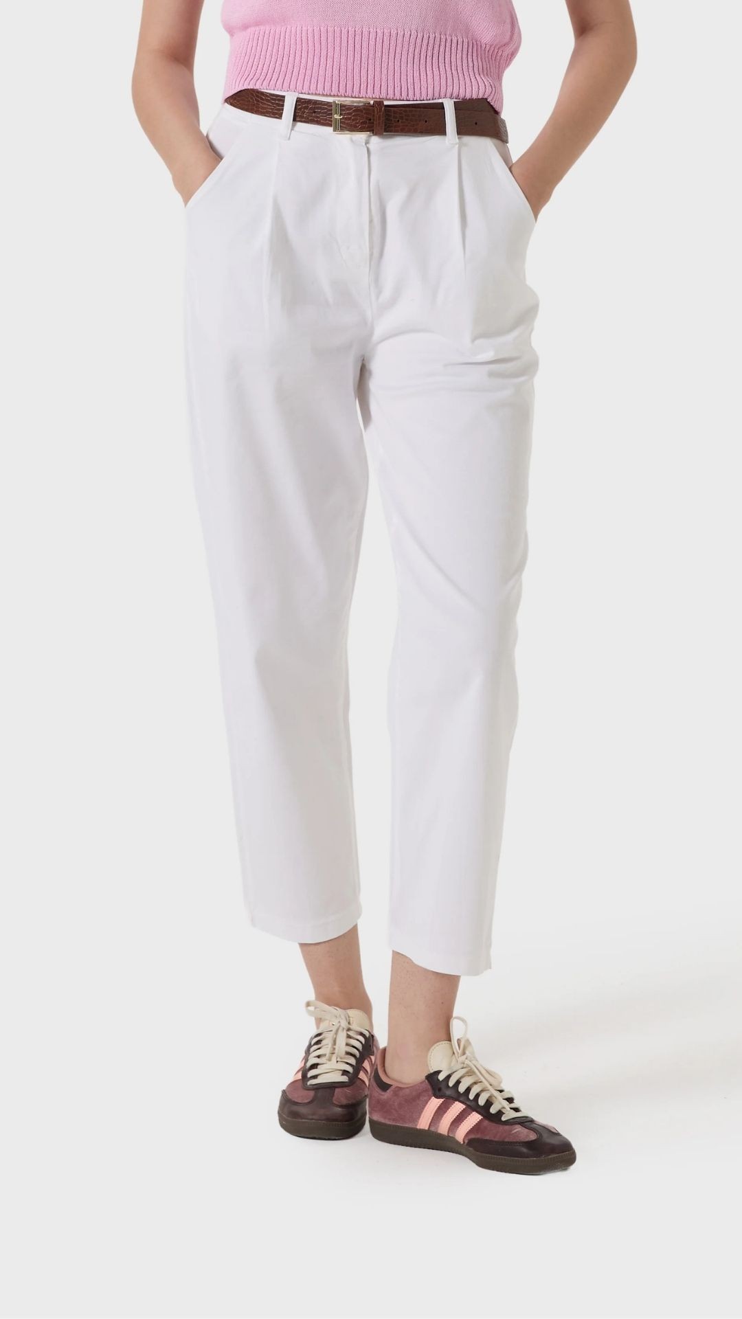 Kemerli Pantolon
