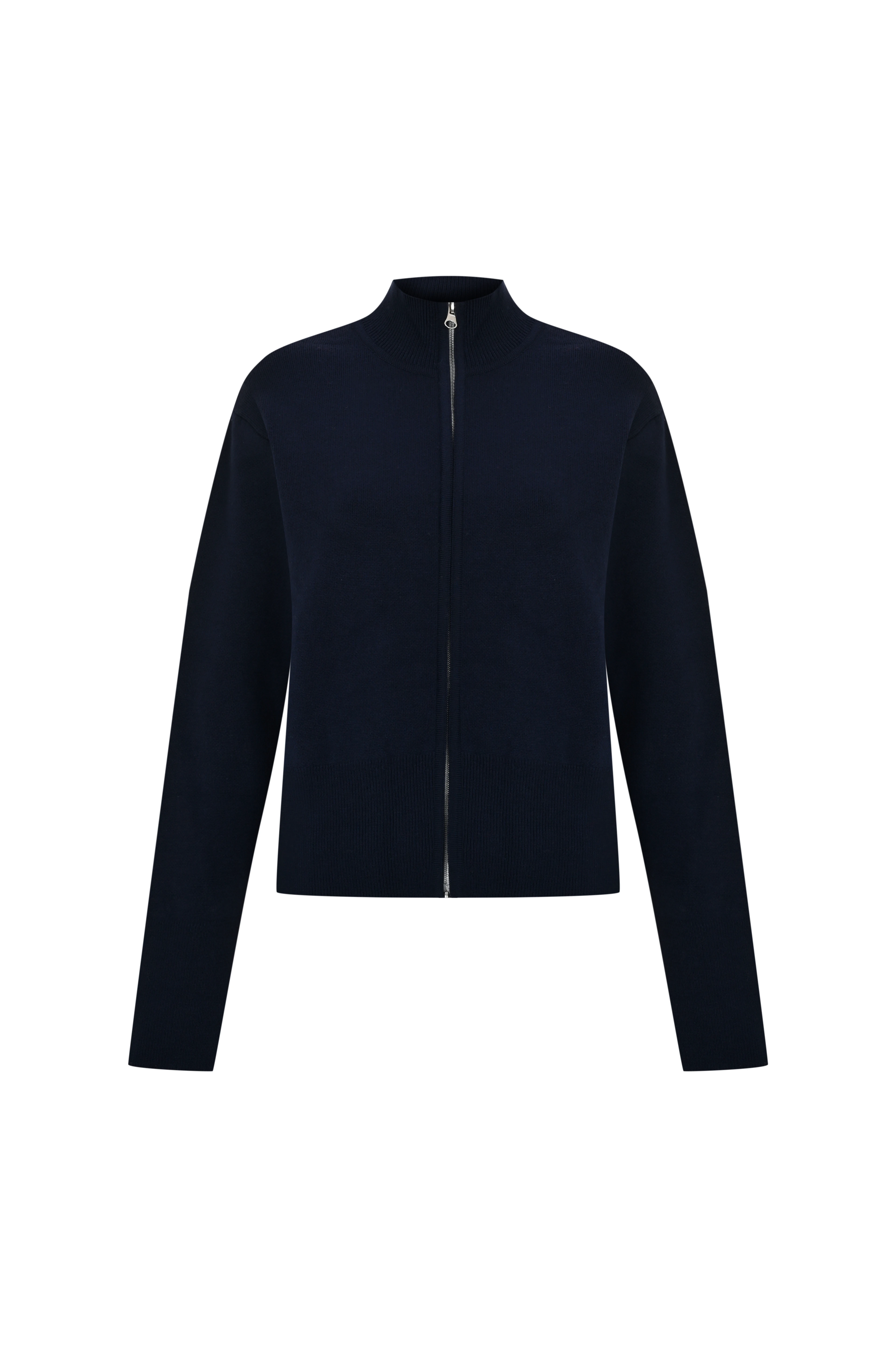 AUREN KNIT ZIP - Lacivert