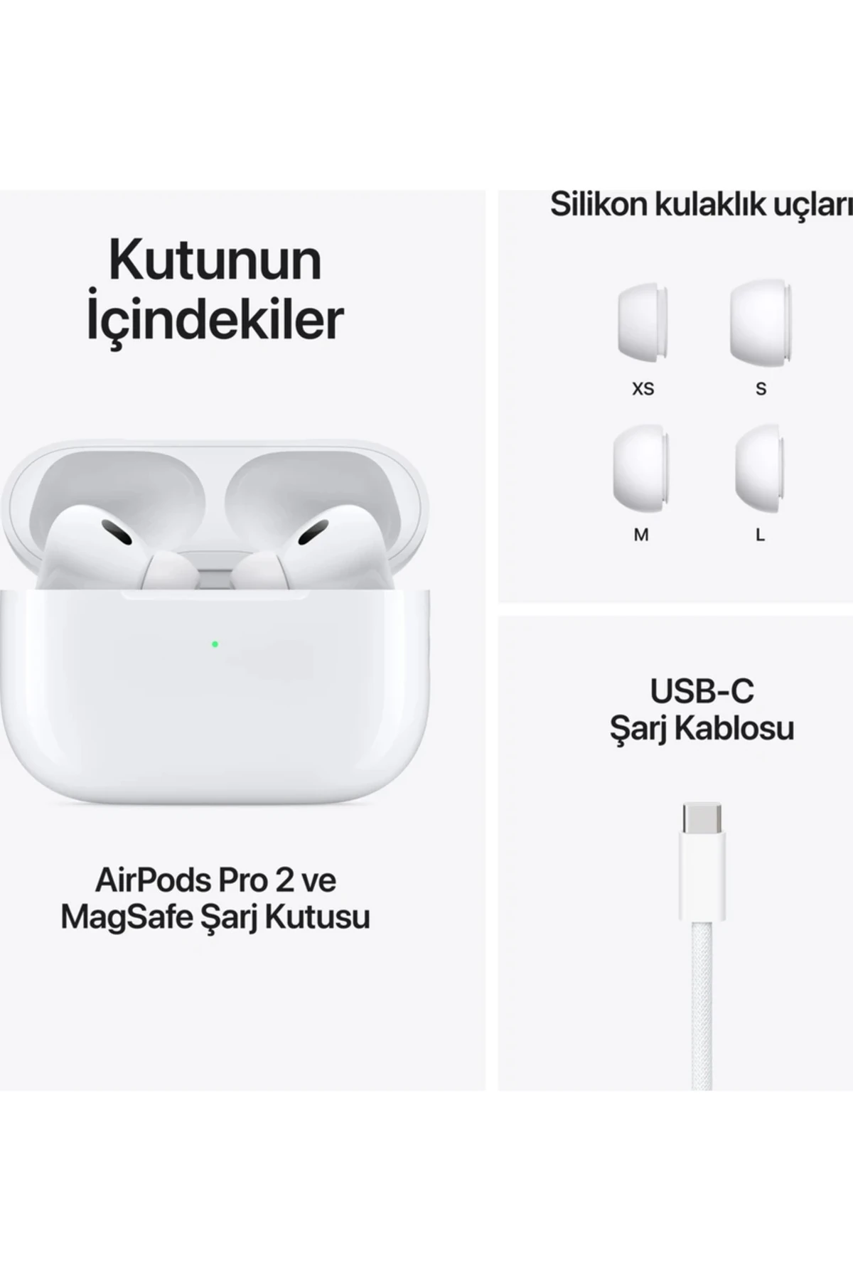 Air Pro 2 ANC Özelleştirilmiş Seri %30 Güçlendirilmiş Batarya Mikrofon Ortam Dinleme Kılıf Hediyeli