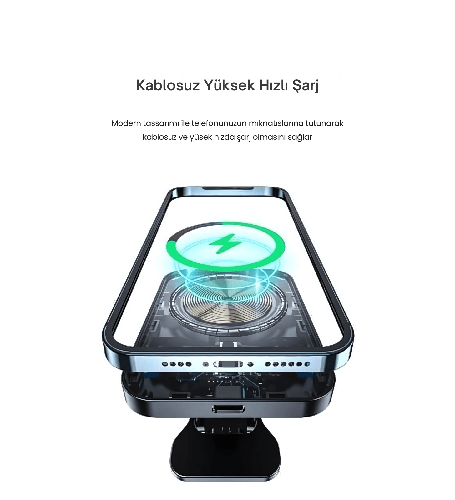 E-MC3 WİRELESS TELEFON TUTUCU