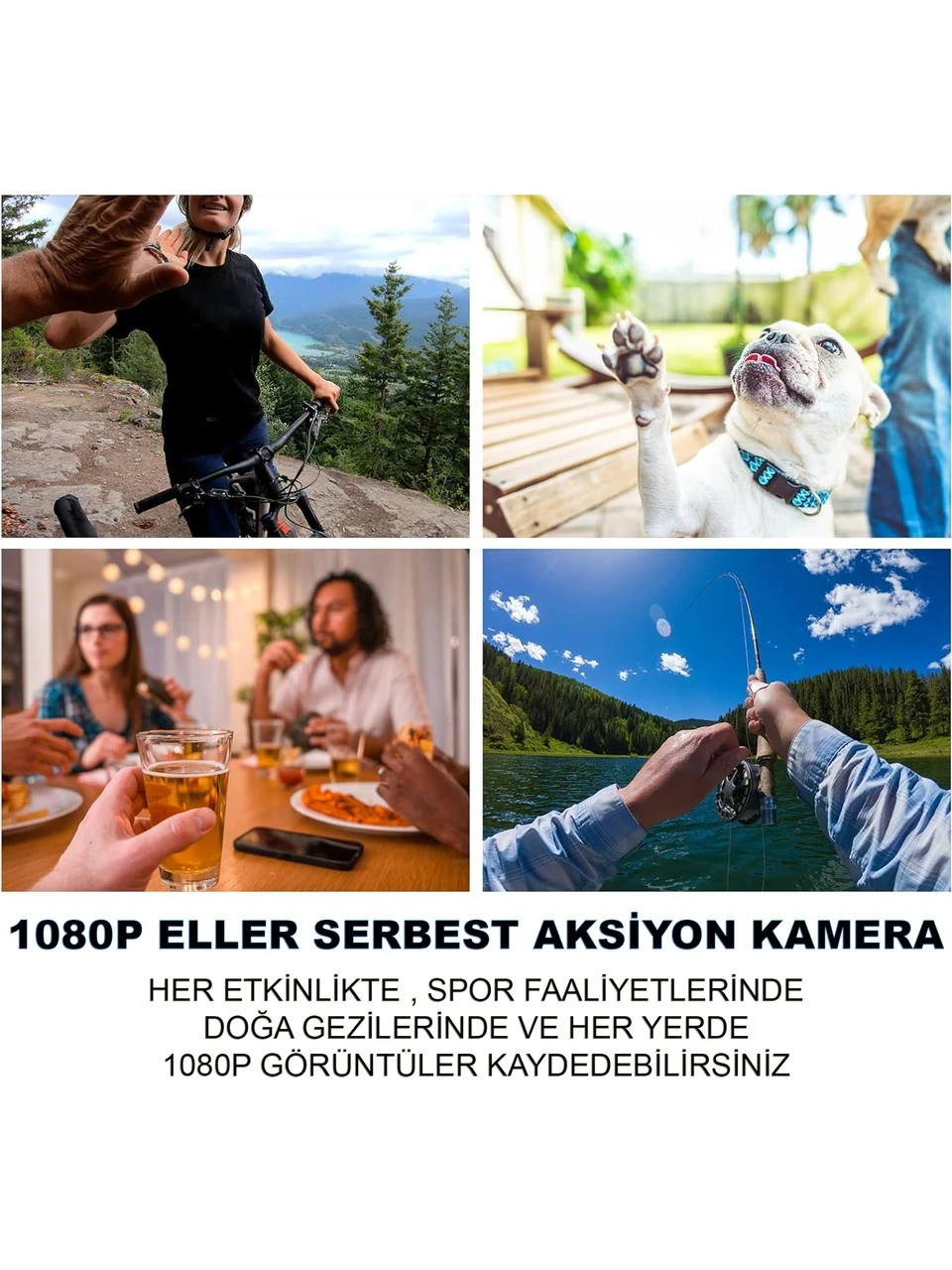 H264 MIKNATISLI AKSİYON KAMERASI