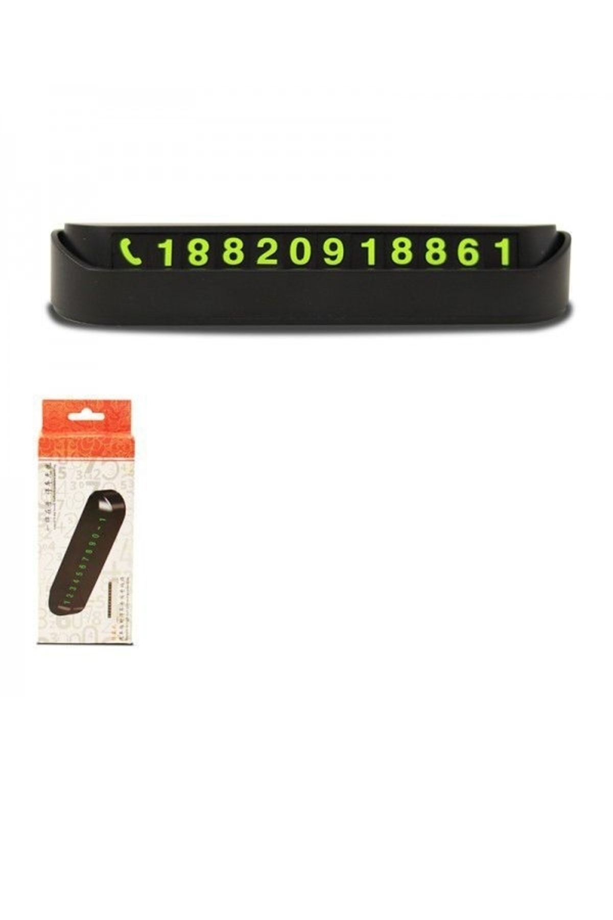 Pl-8691 Araç Önü Numaralık Fosforlu Numaratör