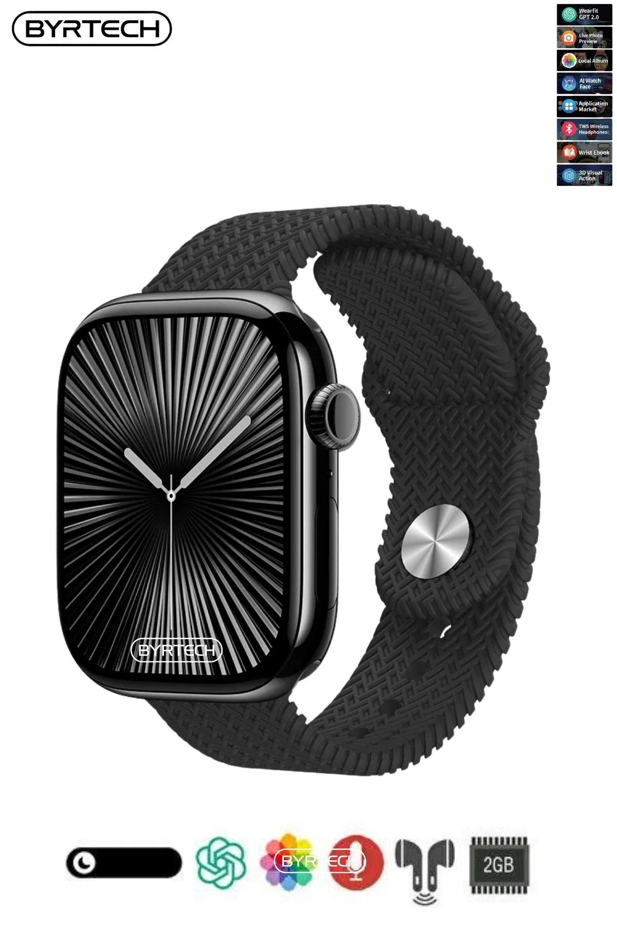 HK11 Pro Max AI Akıllı Saat – Geniş Hafıza, Bluetooth Kulaklık Desteği, AMOLED Ekran, Kablosuz Şarj