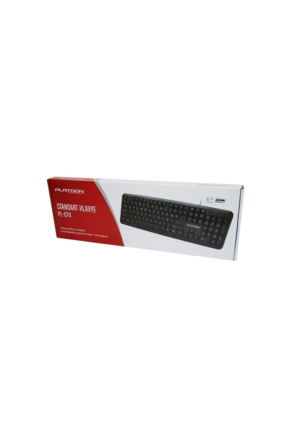 Pl-070 Kablolu Standart Usb Klavye Türkçe Q