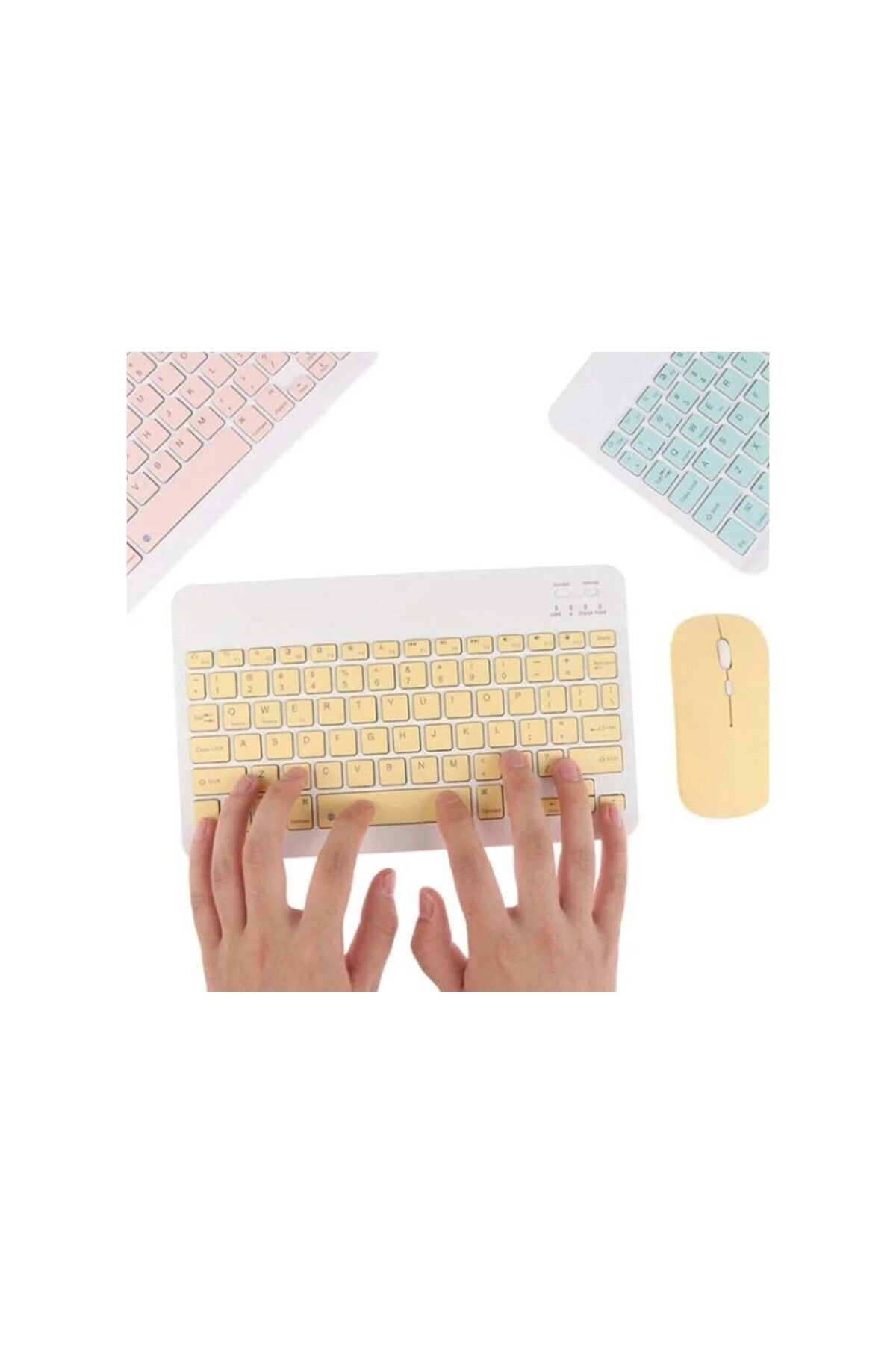 PL-388 Bluetooth Kablosuz Klavye Mouse Set