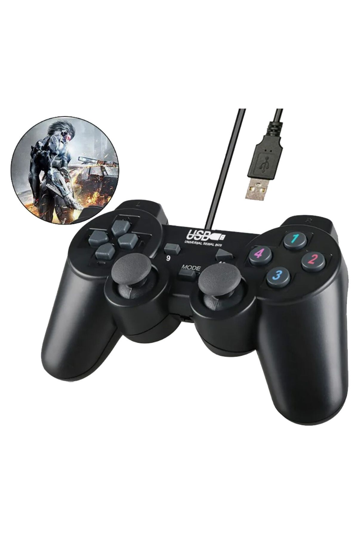 Pl-2596 Pc Uyumlu Joystick Oyun Kolu Gamepad