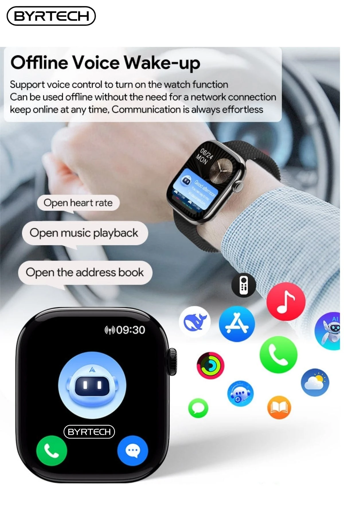 HK11 Pro Max AI Akıllı Saat – Geniş Hafıza, Bluetooth Kulaklık Desteği, AMOLED Ekran, Kablosuz Şarj