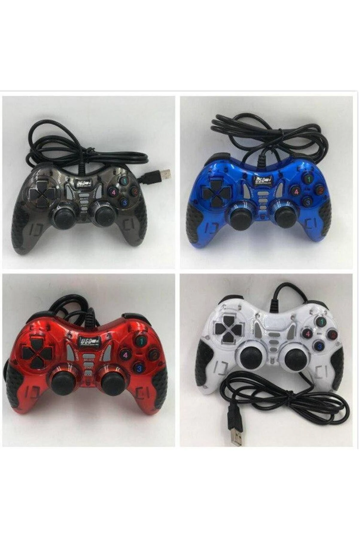 Pl-2585 Pc Uyumlu Usb Joystick Oyun Kolu Gamepad