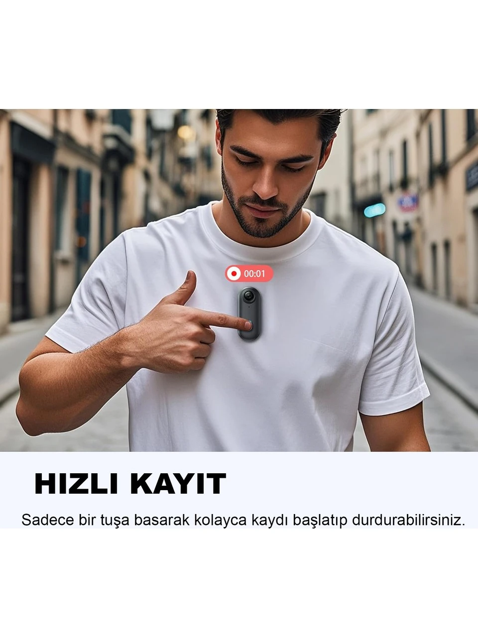 H264 MIKNATISLI AKSİYON KAMERASI