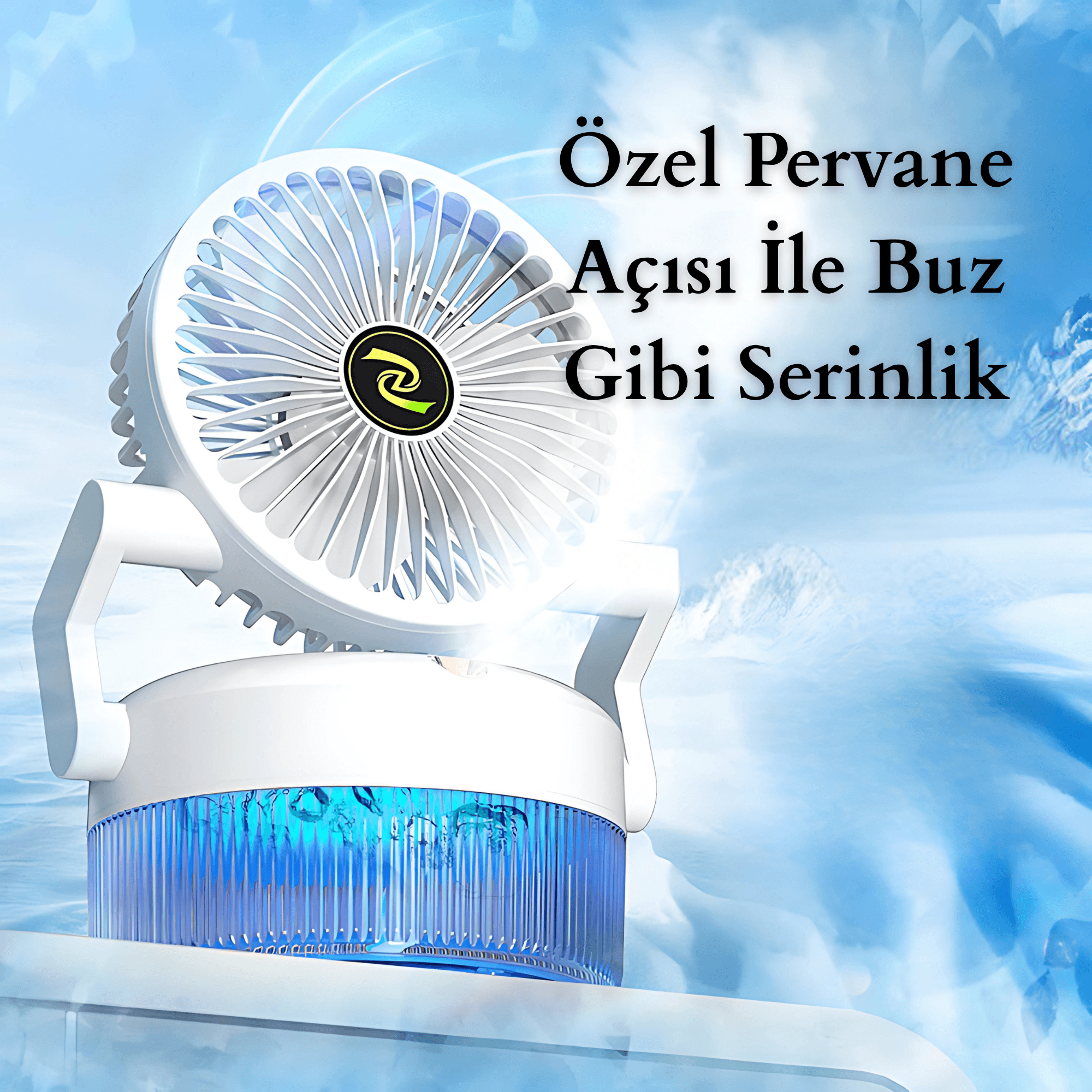 SGD168 HAVA NEMLENDİRİCİ VE MASA VANTİLATÖRÜ