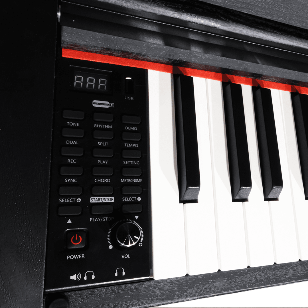 ShallReich SRP-145 Dijital Piyano BK (Tabure & Kulaklık Hediyeli)