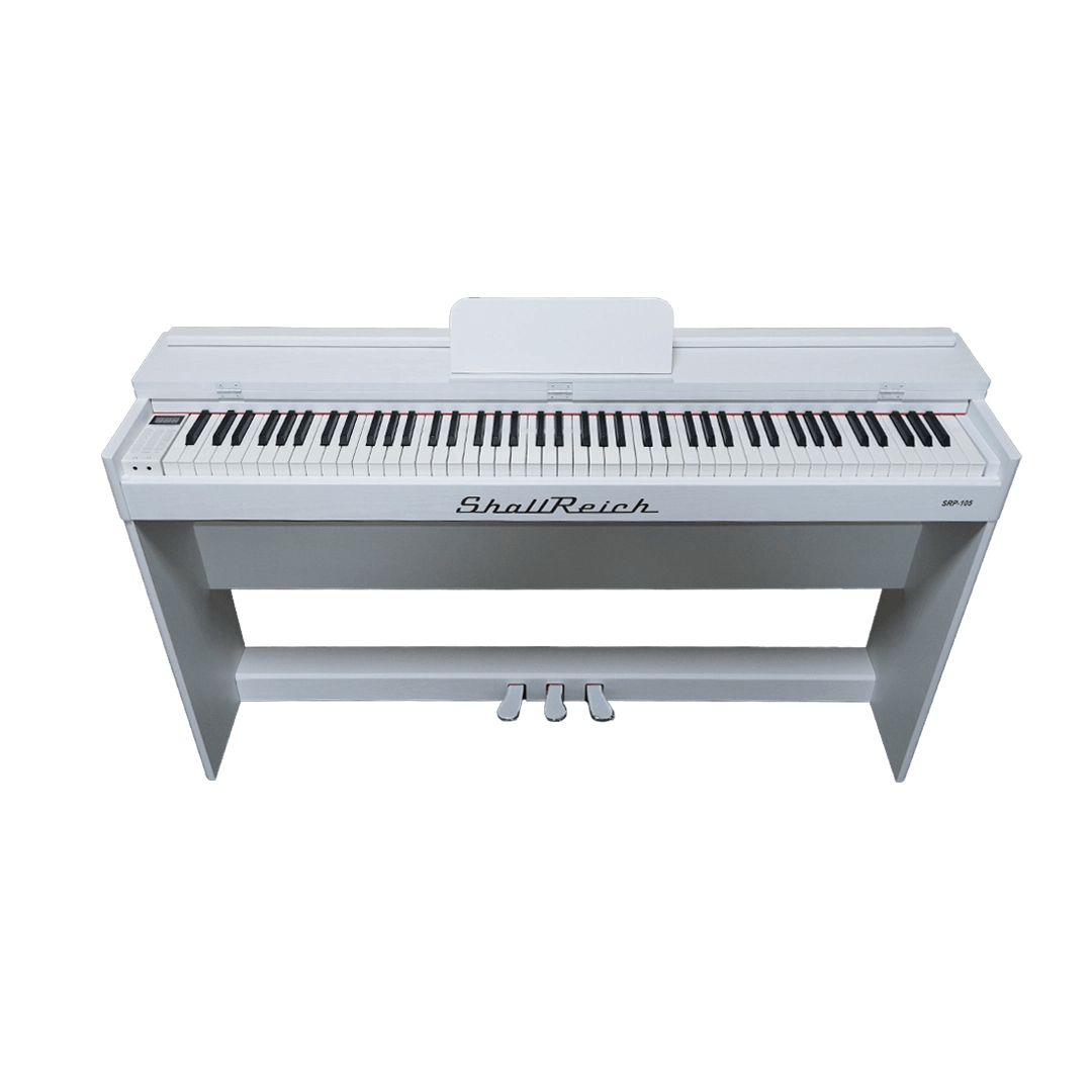 ShallReich SRP-105 Dijital Piyano WH (Tabure & Kulaklık Hediyeli)