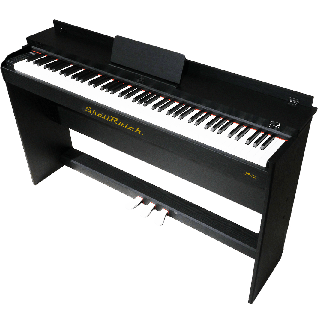 ShallReich SRP-105 Dijital Piyano BK (Tabure & Kulaklık Hediyeli)