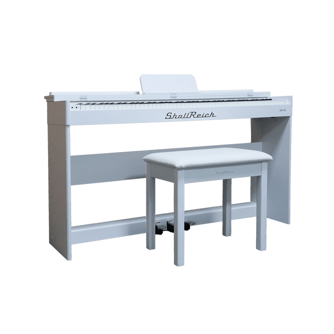ShallReich SRP-105 Dijital Piyano WH (Tabure & Kulaklık Hediyeli)