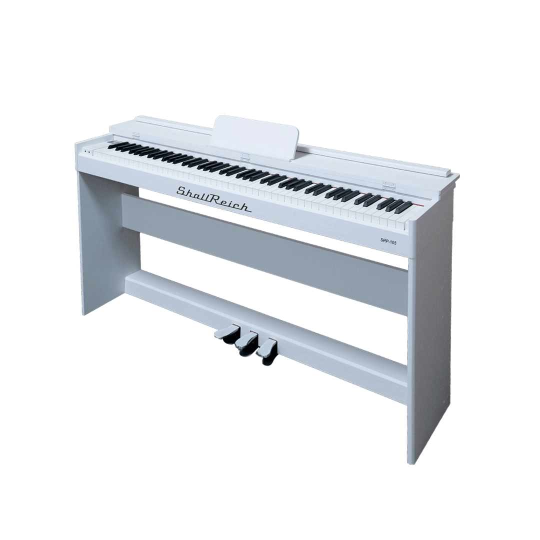 ShallReich SRP-105 Dijital Piyano WH (Tabure & Kulaklık Hediyeli)
