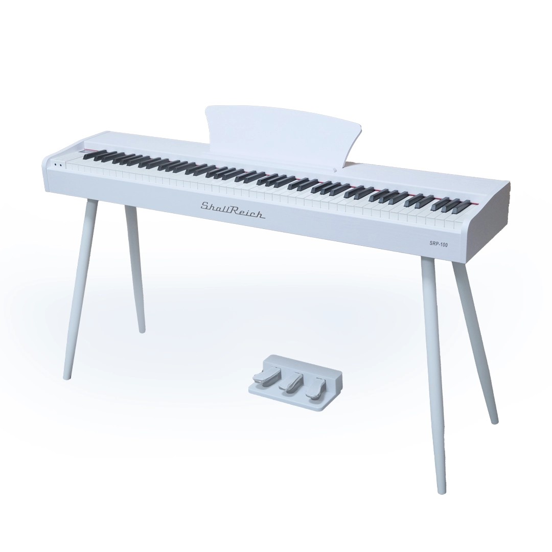 ShallReich SRP-100 Dijital Piyano WH (Tabure & Kulaklık Hediyeli)