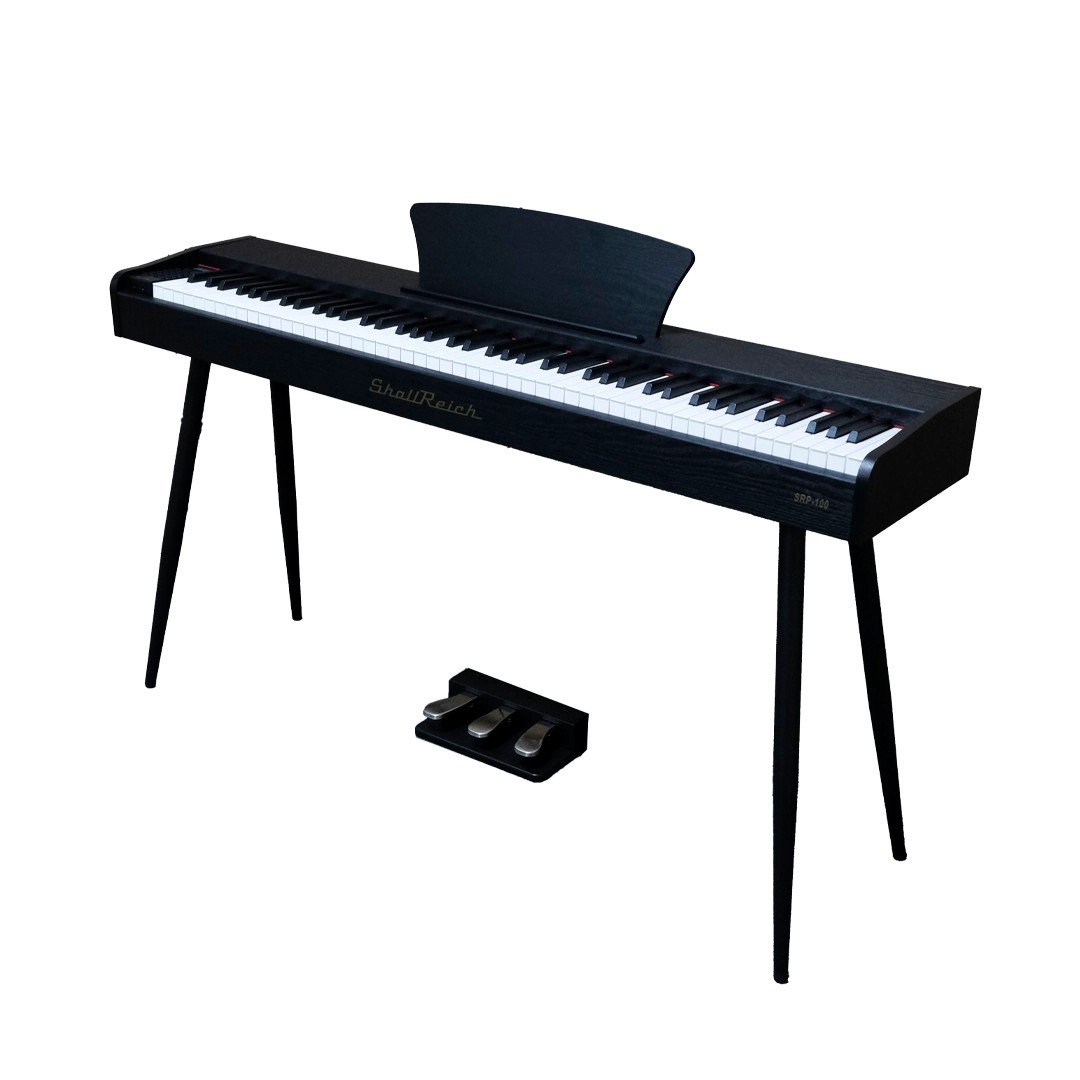 ShallReich SRP-100 Dijital Piyano BK (Tabure & Kulaklık Hediyeli)