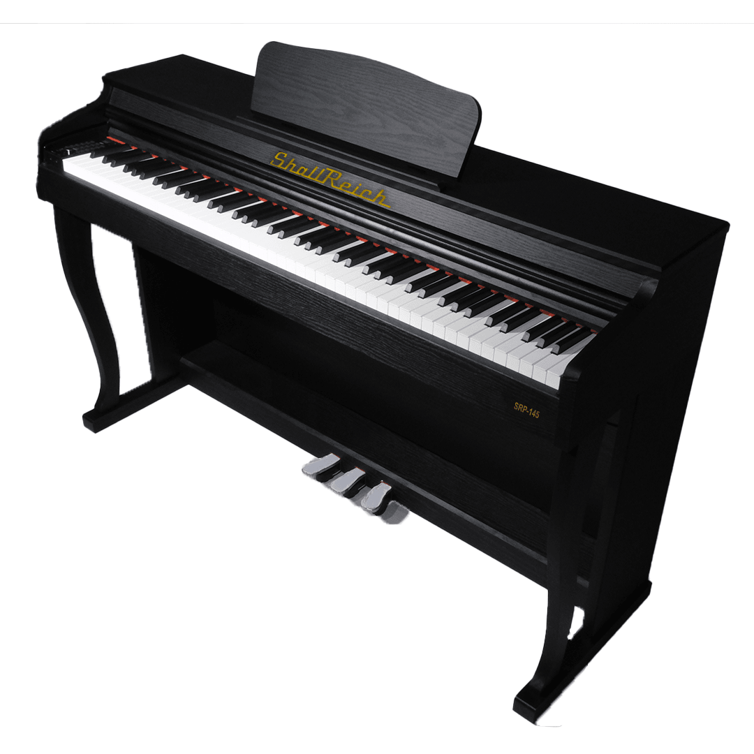 ShallReich SRP-145 Dijital Piyano BK (Tabure & Kulaklık Hediyeli)