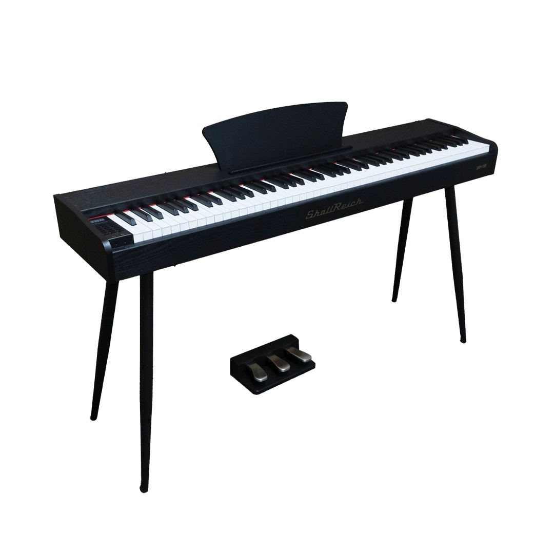 ShallReich SRP-100 Dijital Piyano BK (Tabure & Kulaklık Hediyeli)