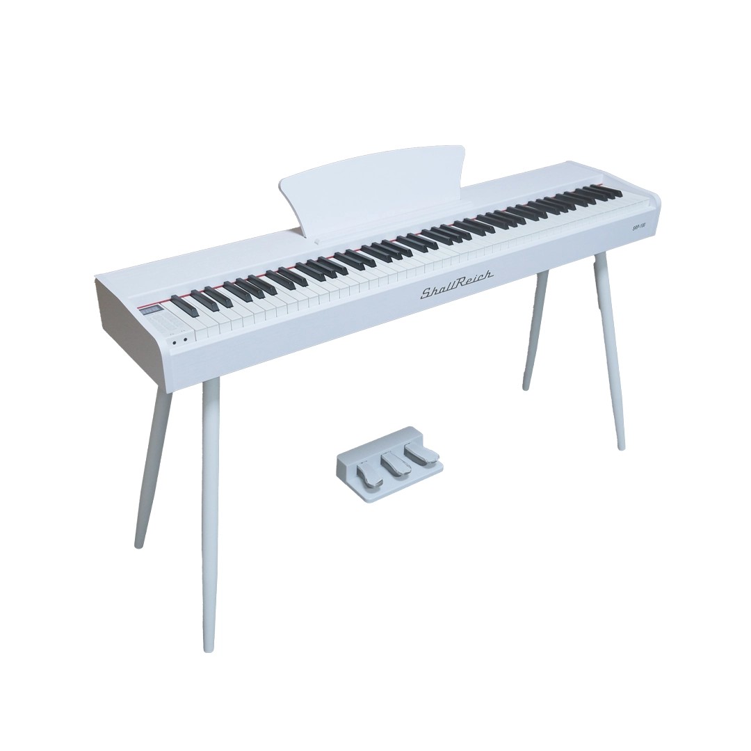 ShallReich SRP-100 Dijital Piyano WH (Tabure & Kulaklık Hediyeli)