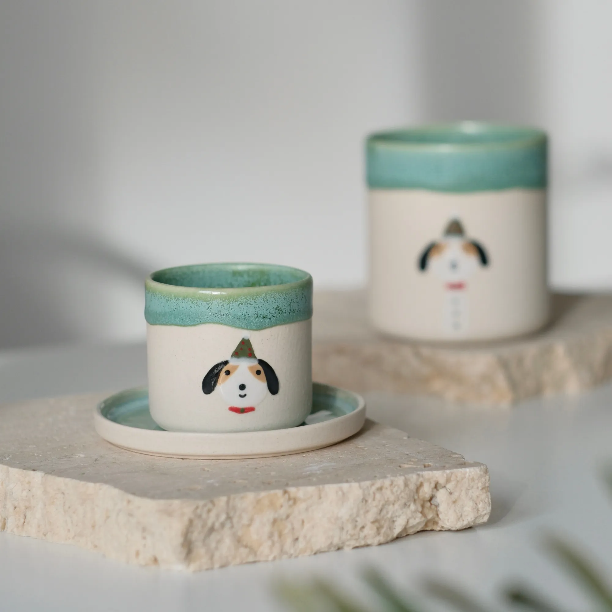 Woof Christmas Fincan