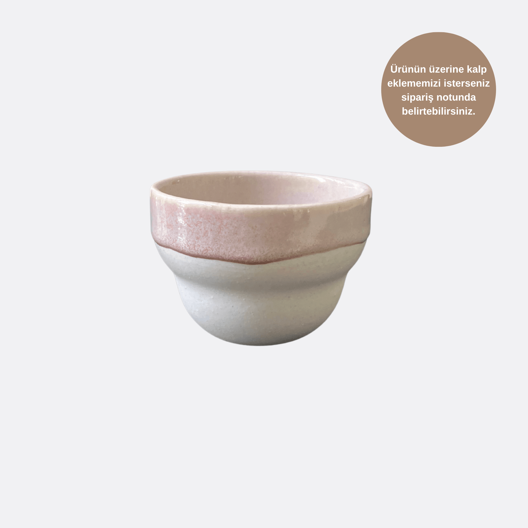 Beige Stoneware Bubble Mug