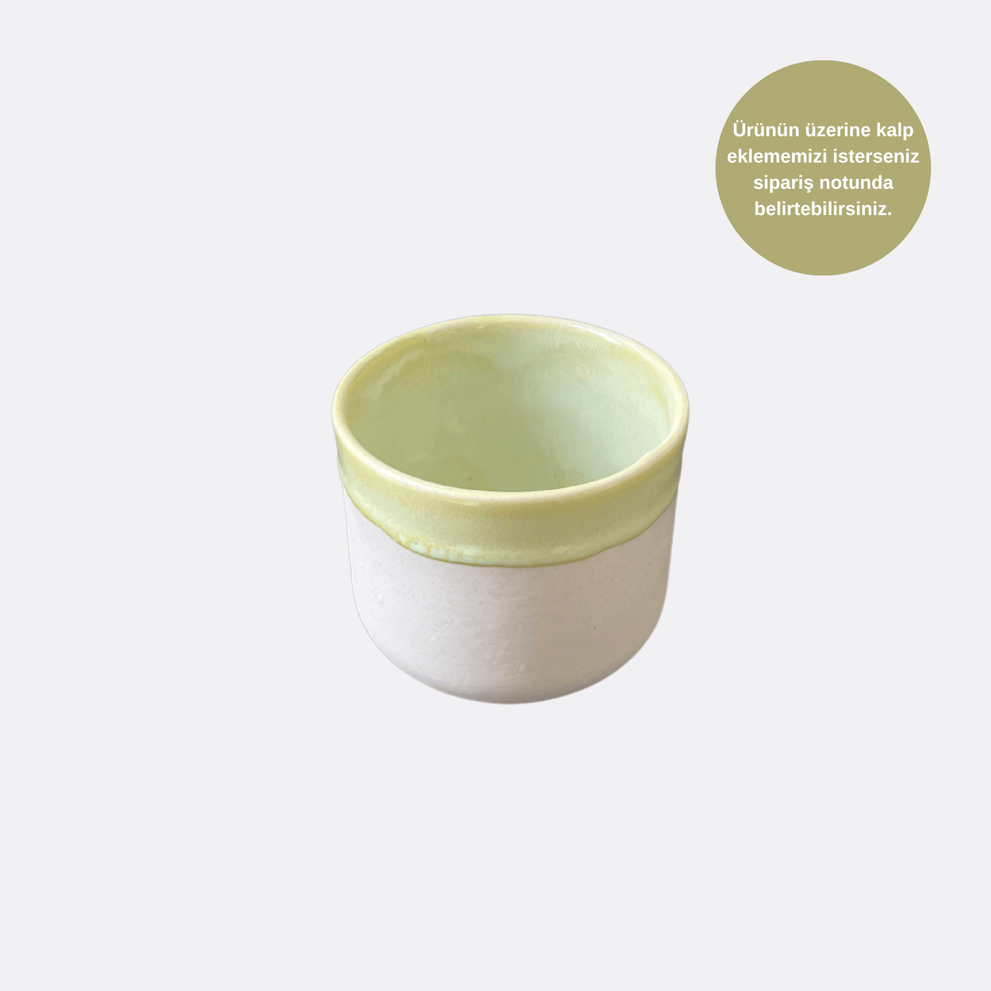 Olive Stoneware Tombul Mug