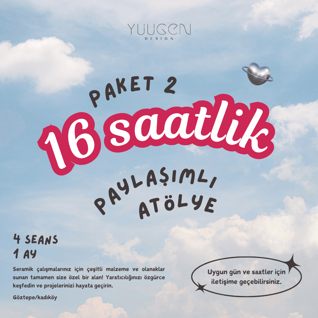 Paylaşımlı Atölye (16 Saatlik Paket)