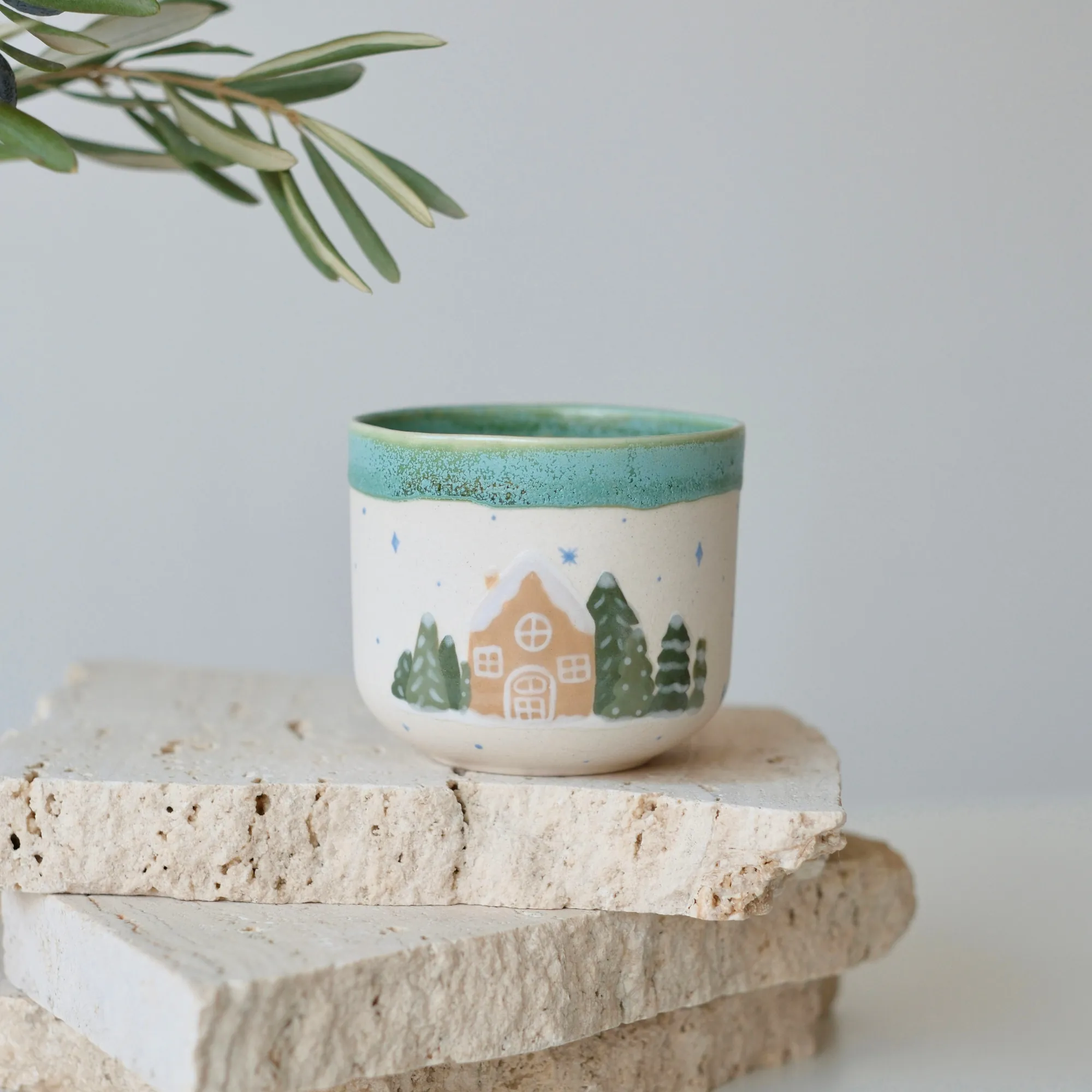 Christmas House Mug