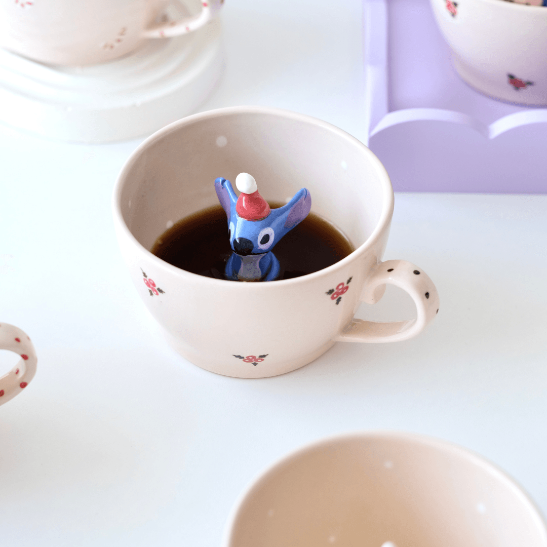 Stitch Yılbaşı Figürlü Mug