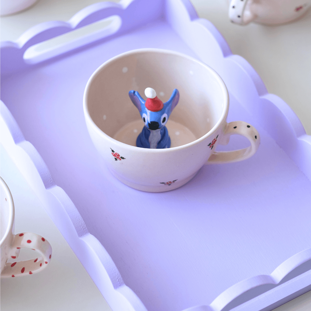 Stitch Yılbaşı Figürlü Mug