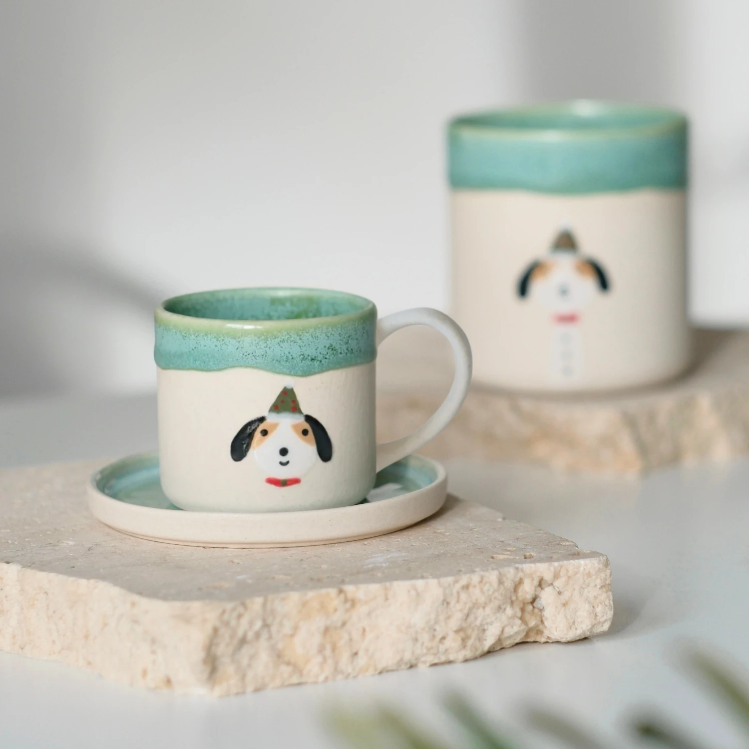 Woof Christmas Fincan