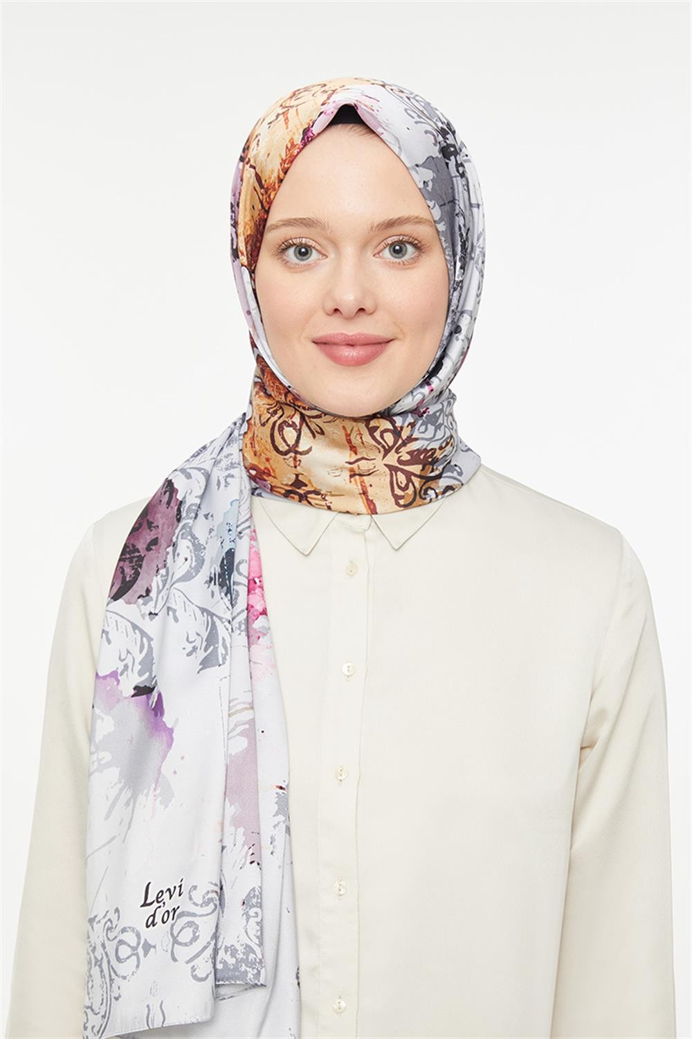 Levidor Batik Look Twill Shawl