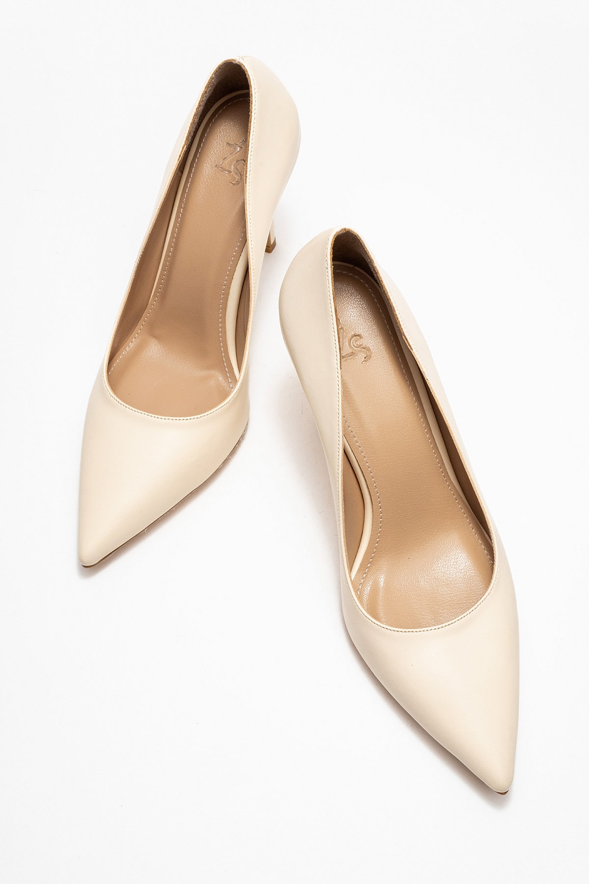 Anelia Kadın Stiletto Bej